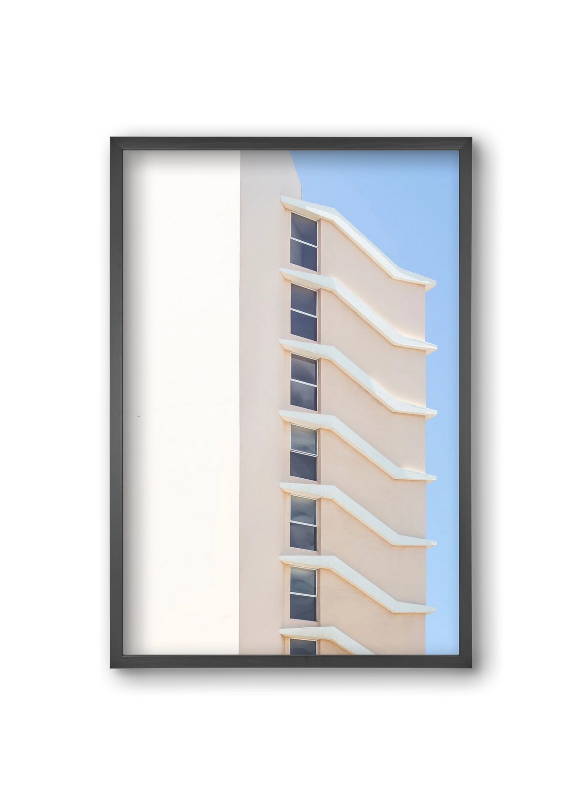 Beverly Hills, 20x30 cm (20x30 cm), Fekete keret