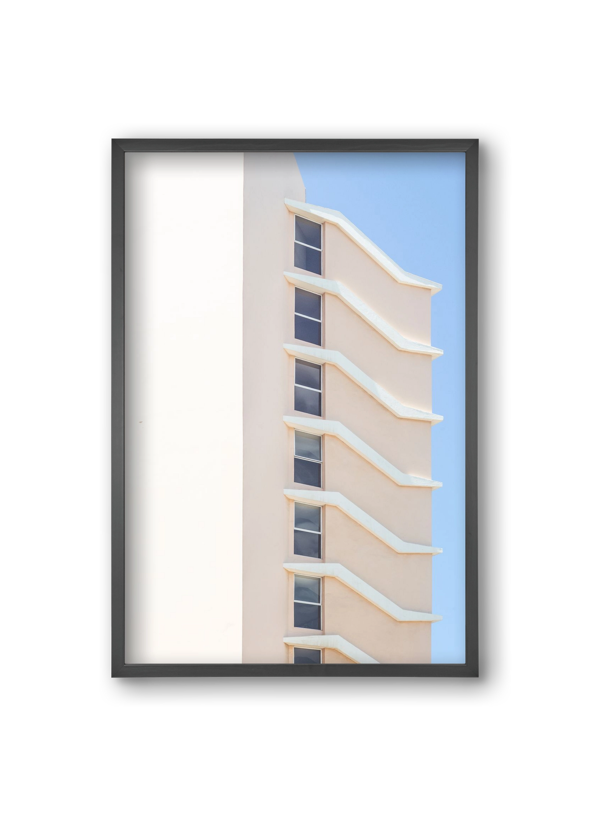 Beverly Hills, 20x30 cm (20x30 cm), Fekete keret