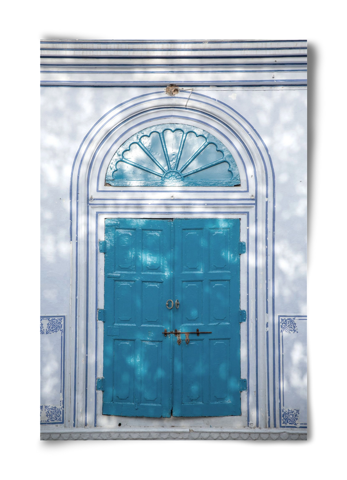 Blue door, 40x60 cm, Keret nélkül