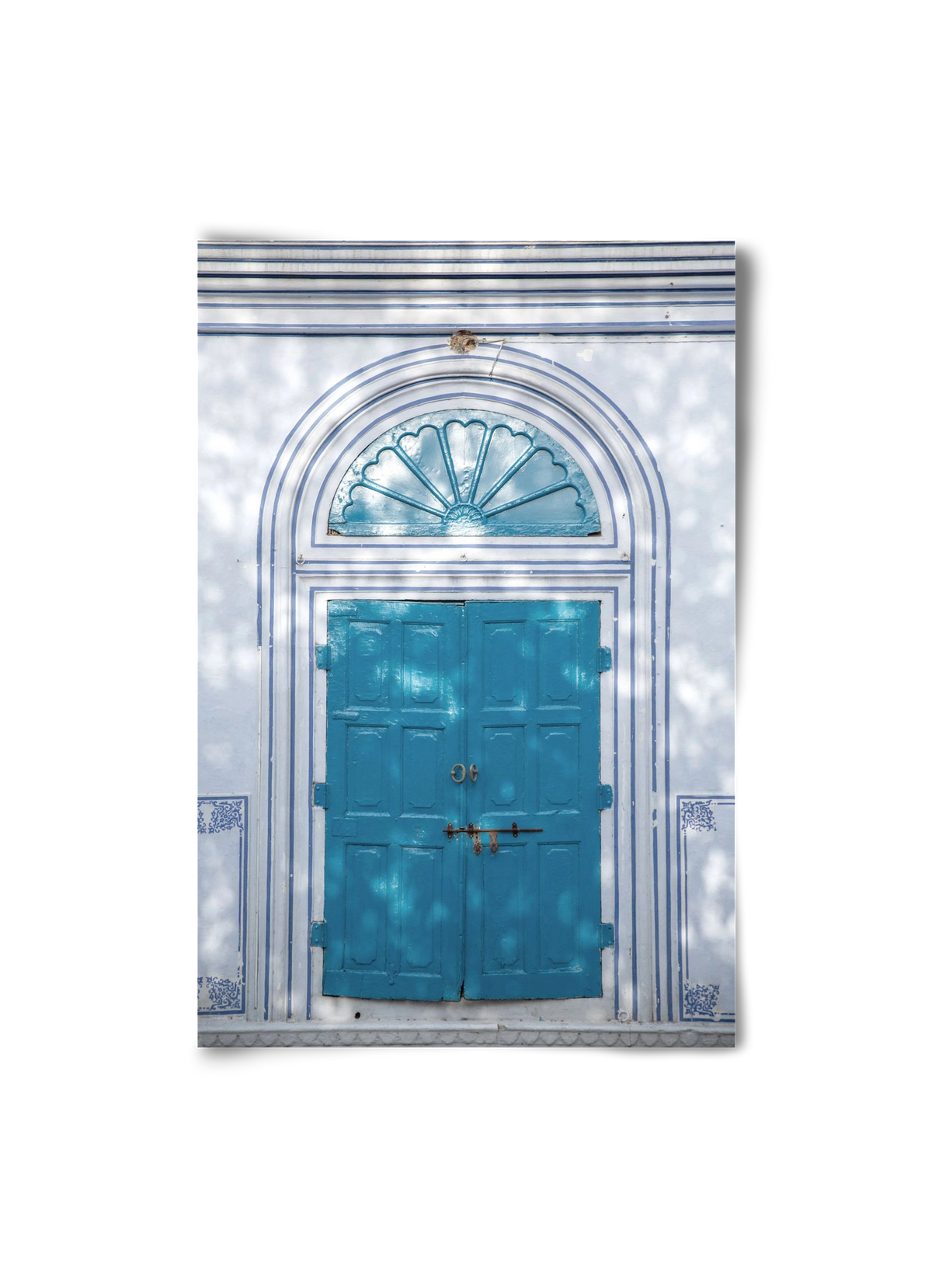 Blue door, 20x30 cm, Keret nélkül