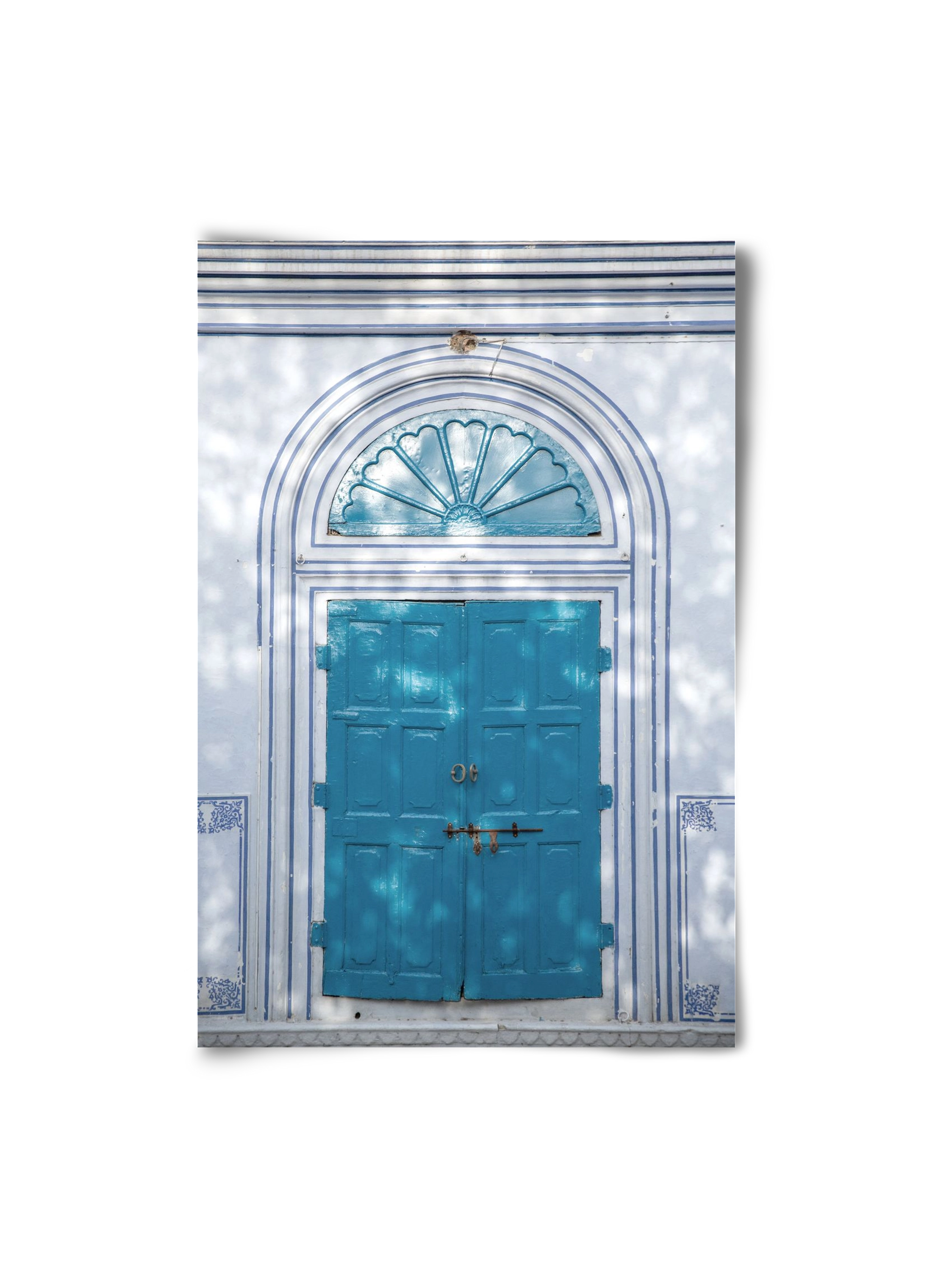 Blue door, 20x30 cm, Keret nélkül