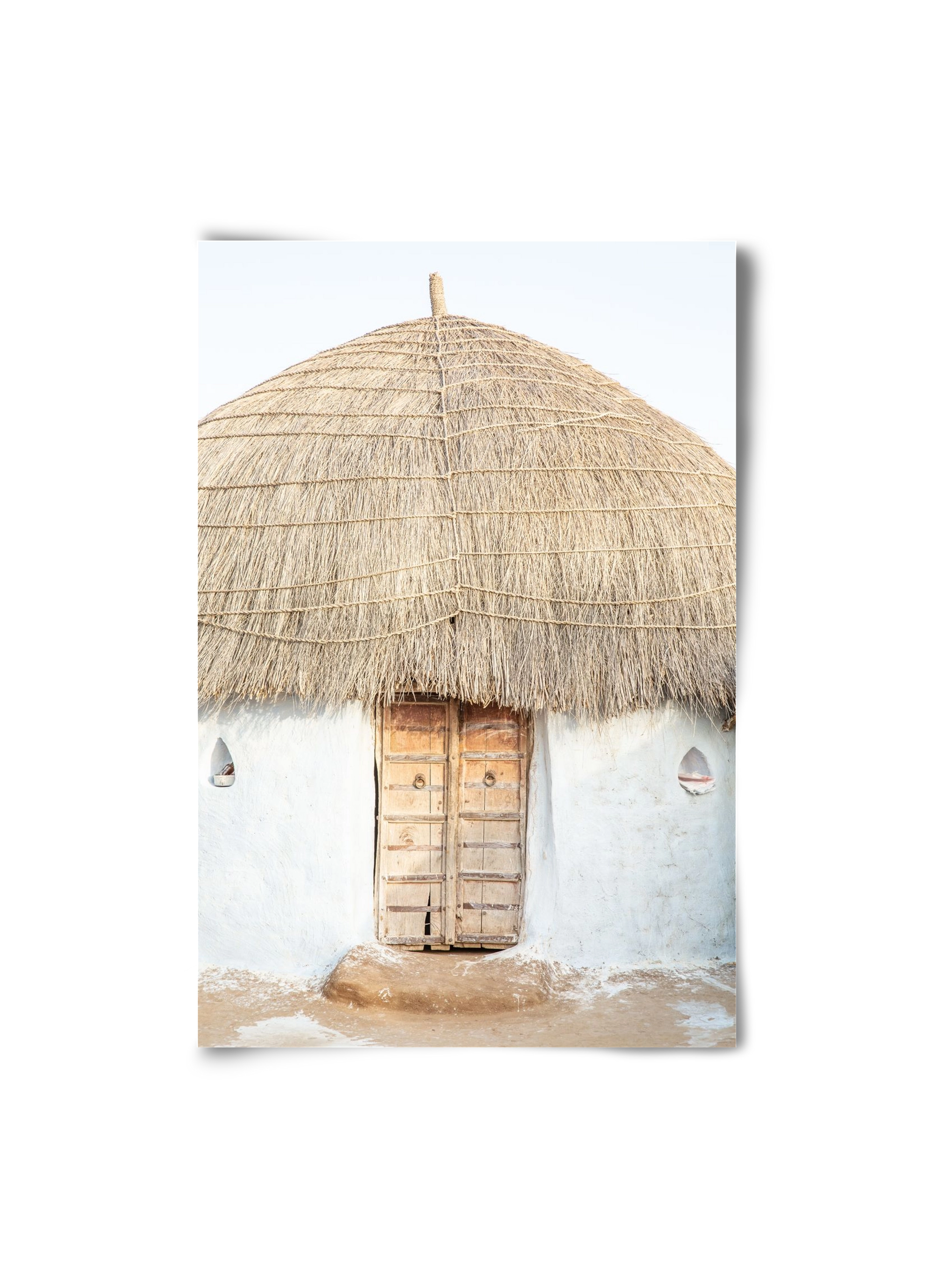 Desert hut, 20x30 cm, Keret nélkül