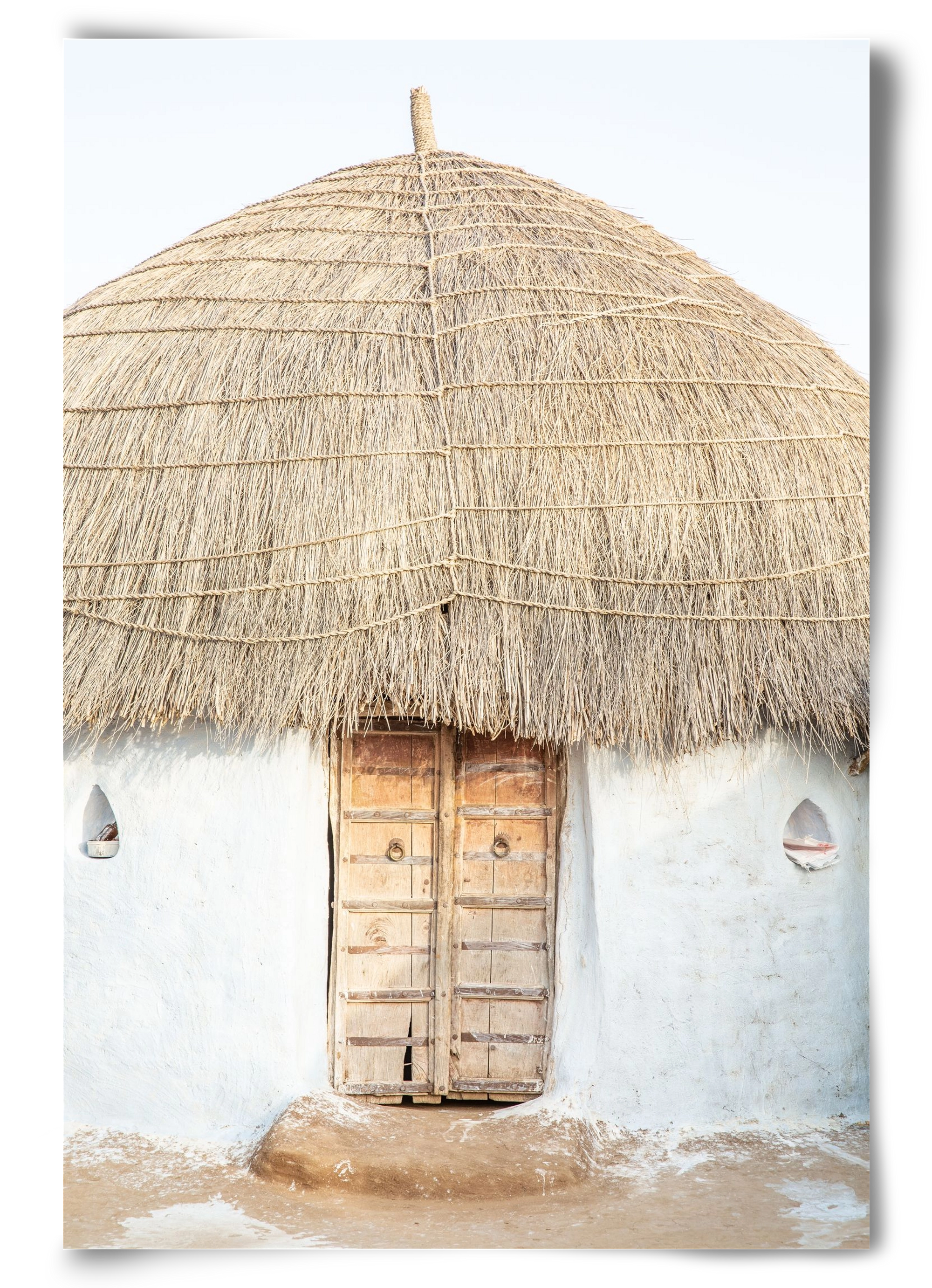 Desert hut, 60x90 cm, Keret nélkül
