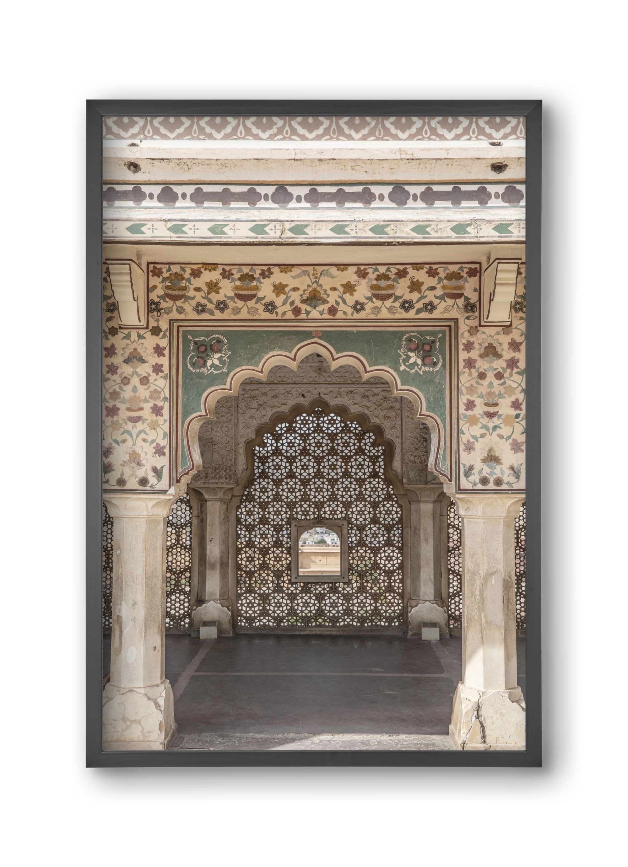 Desert palace, 30x45 cm (30x45 cm), Fekete keret