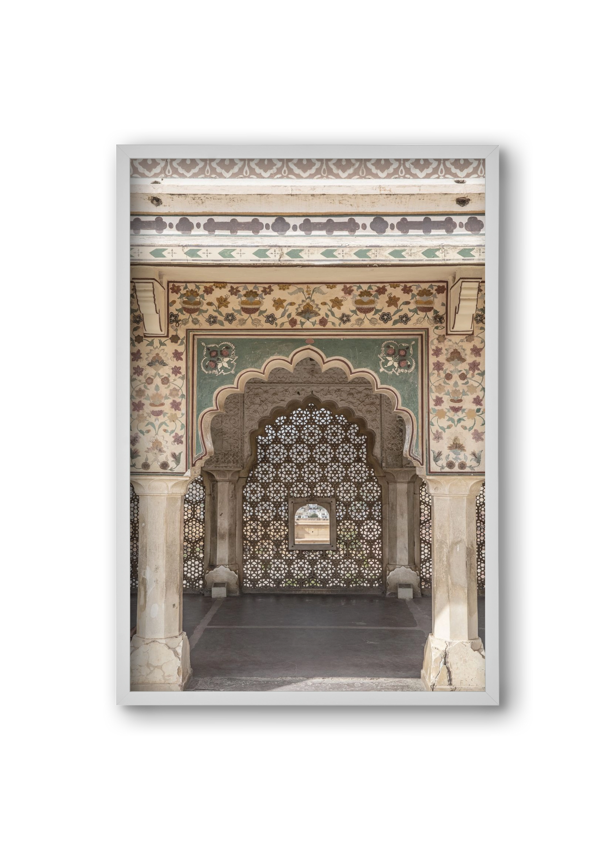 Desert palace, 20x30 cm (20x30 cm), Fehér keret