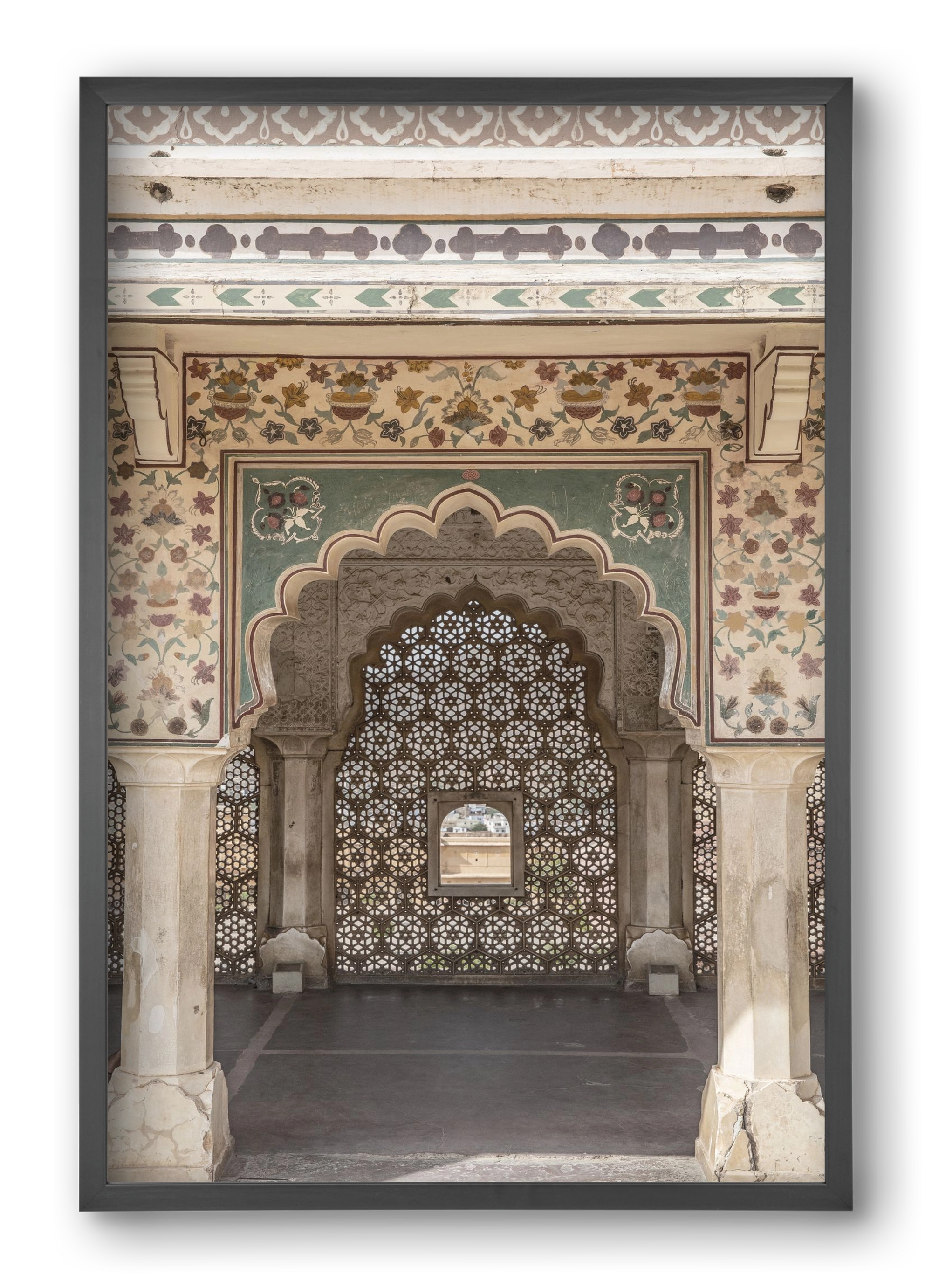 Desert palace, 40x60 cm (40x60 cm), Fekete keret