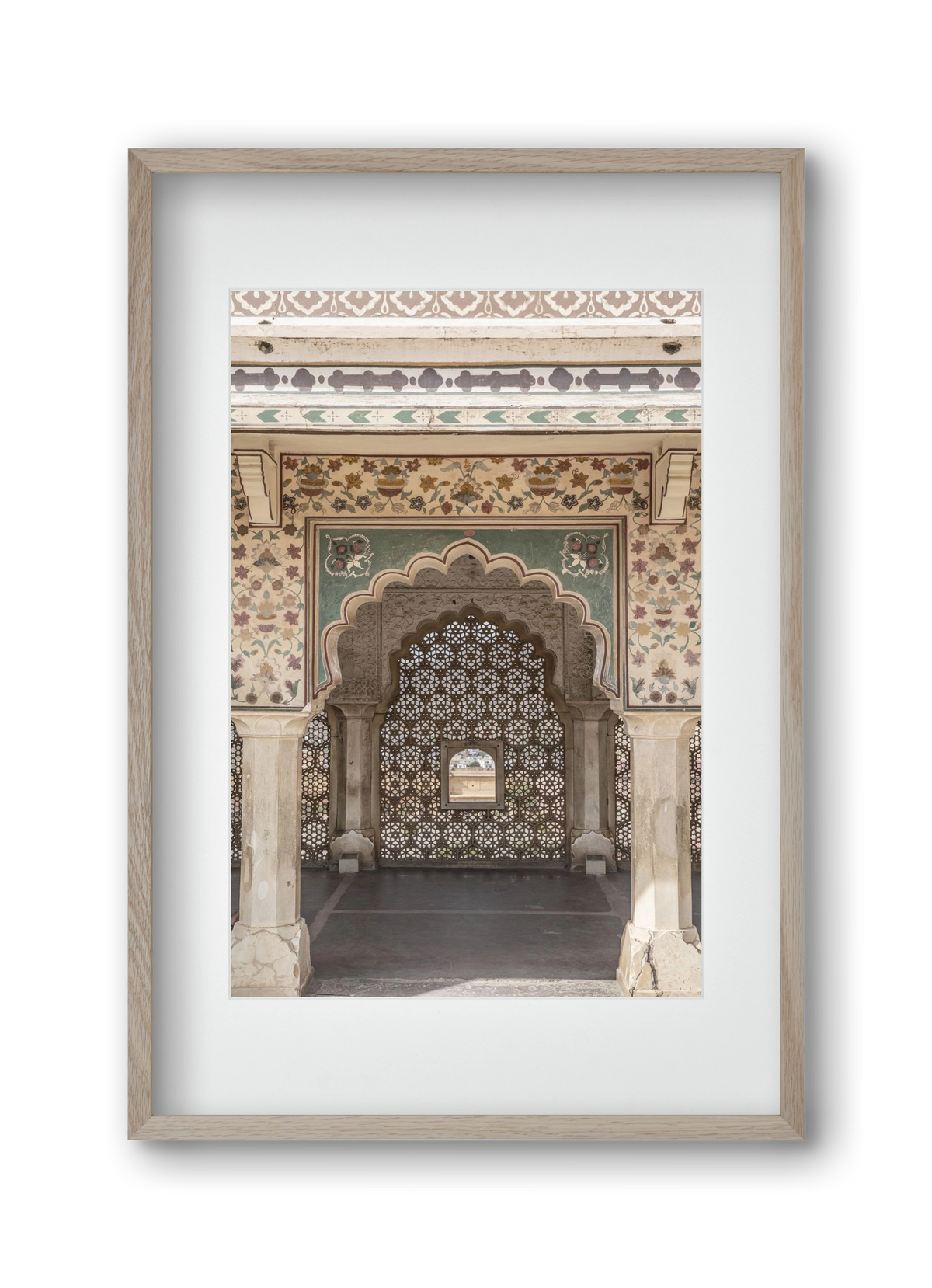 Desert palace, 30x45 cm (20x30 cm), Tölgy keret, paszpartuval