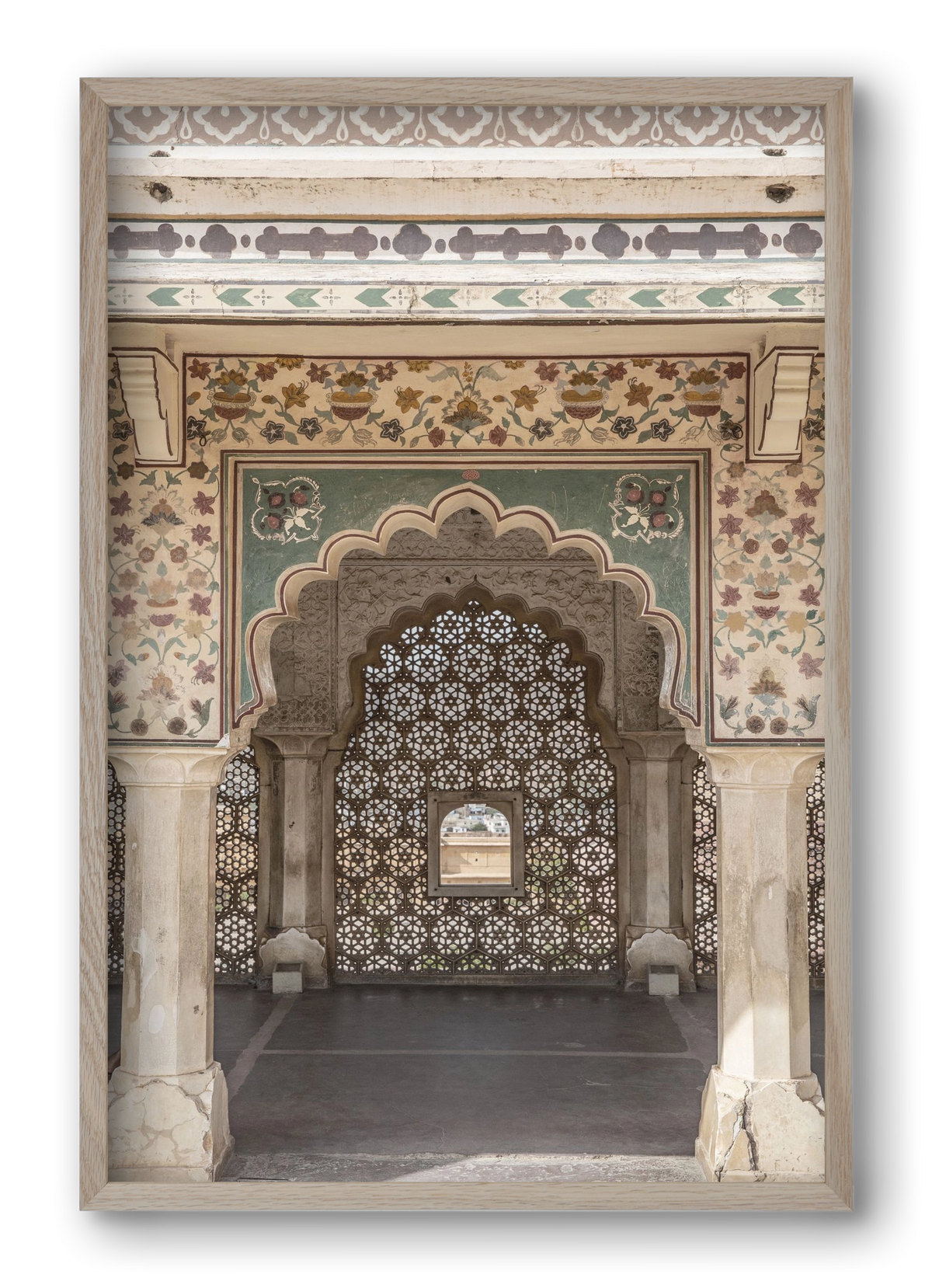 Desert palace, 40x60 cm (40x60 cm), Tölgy keret