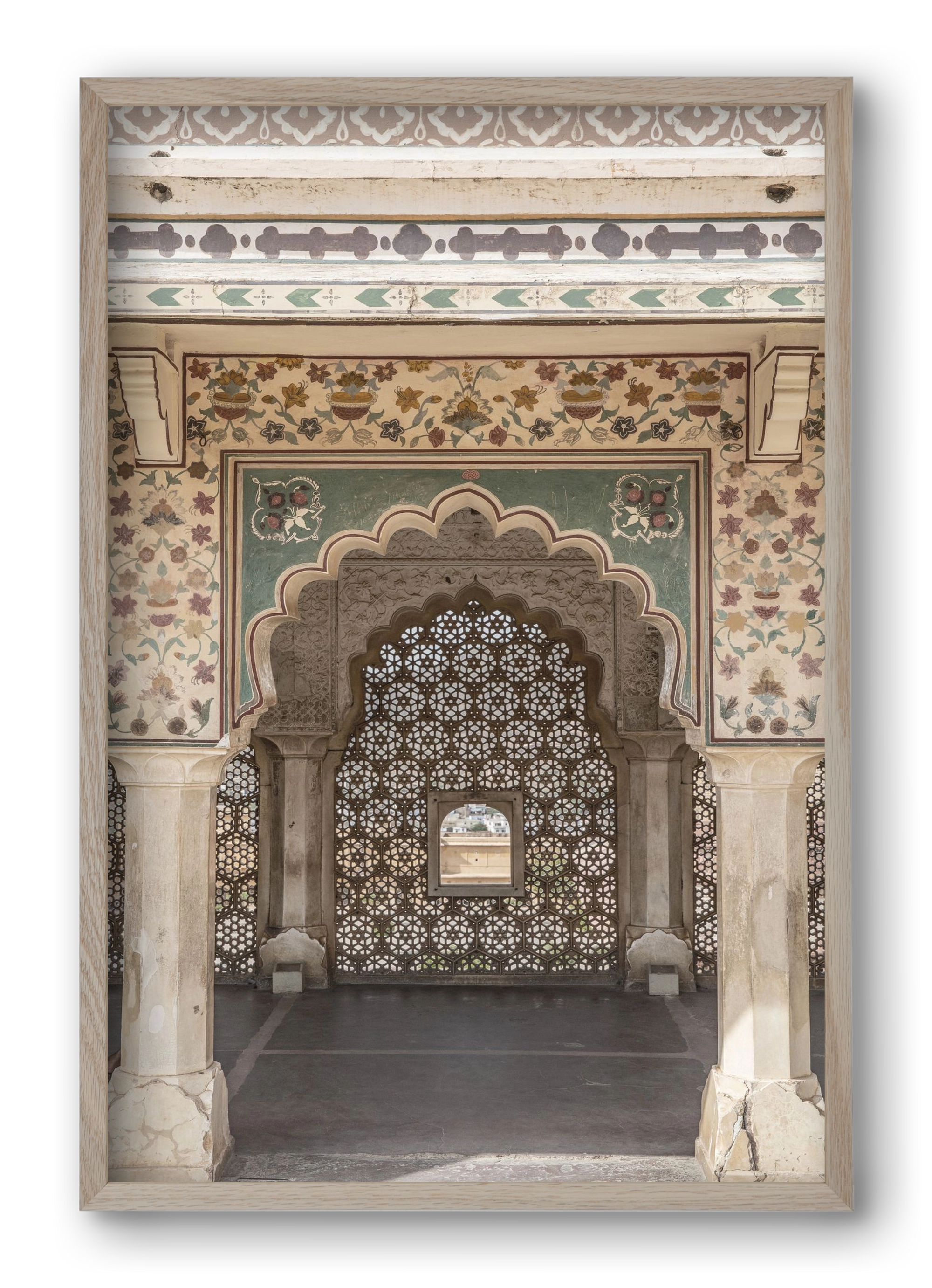 Desert palace, 40x60 cm (40x60 cm), Tölgy keret