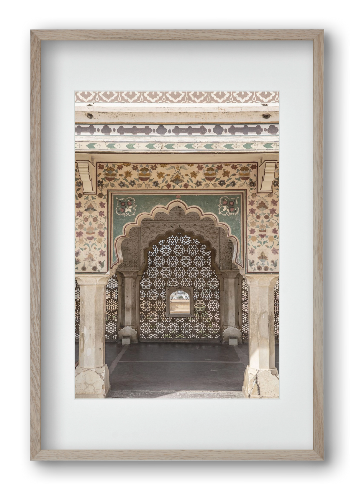 Desert palace, 40x60 cm (30x45 cm), Tölgy keret, paszpartuval