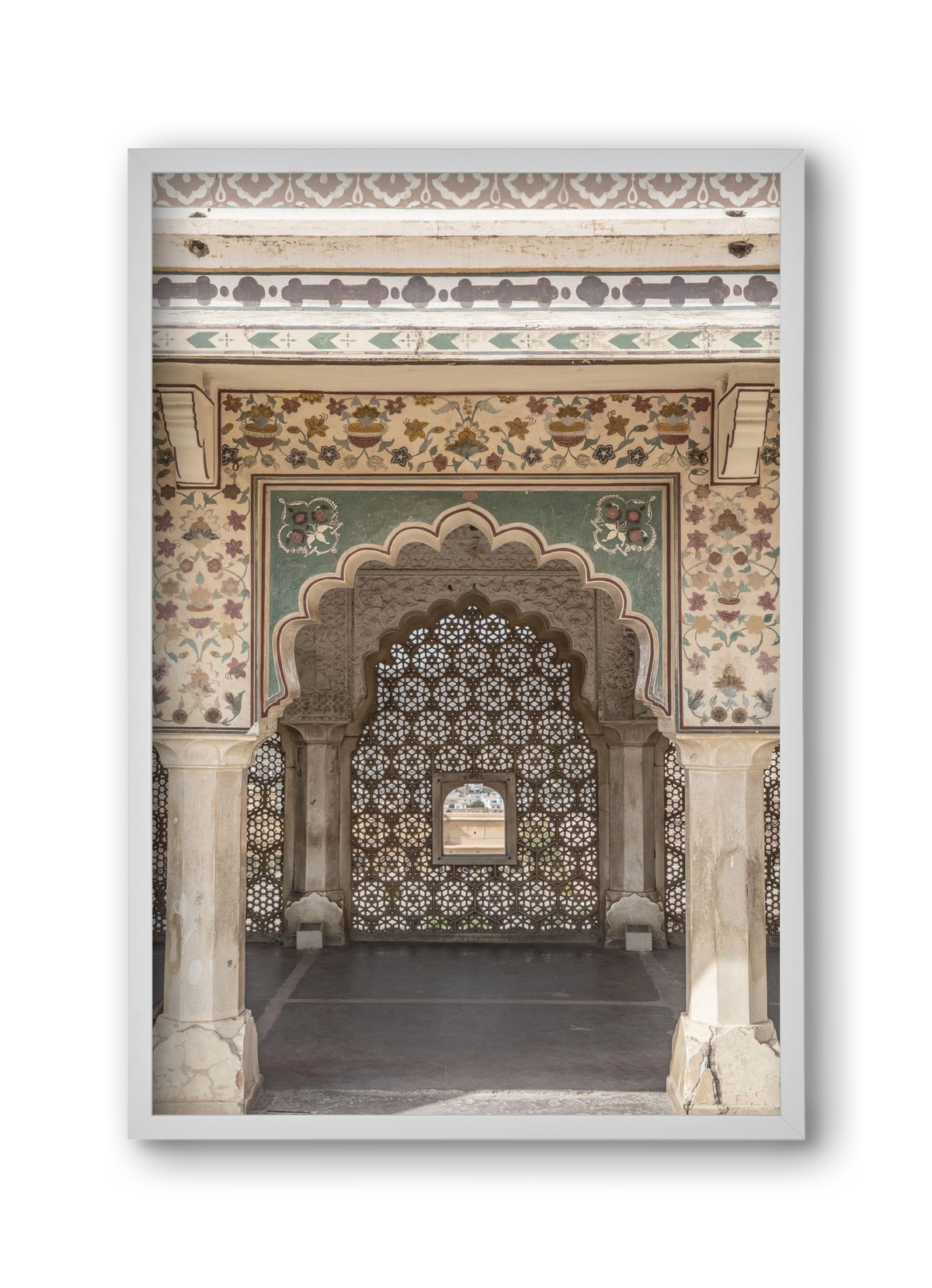 Desert palace, 30x45 cm (30x45 cm), Fehér keret