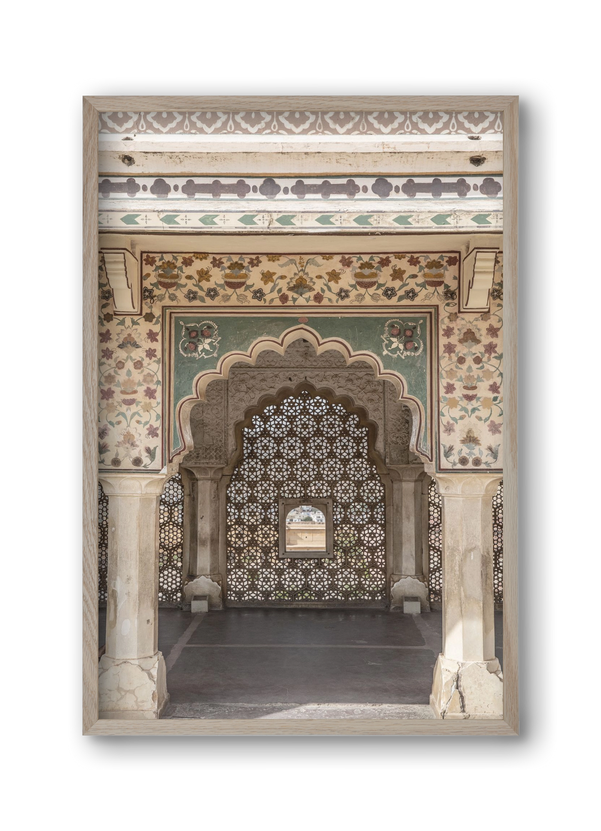 Desert palace, 30x45 cm (30x45 cm), Tölgy keret