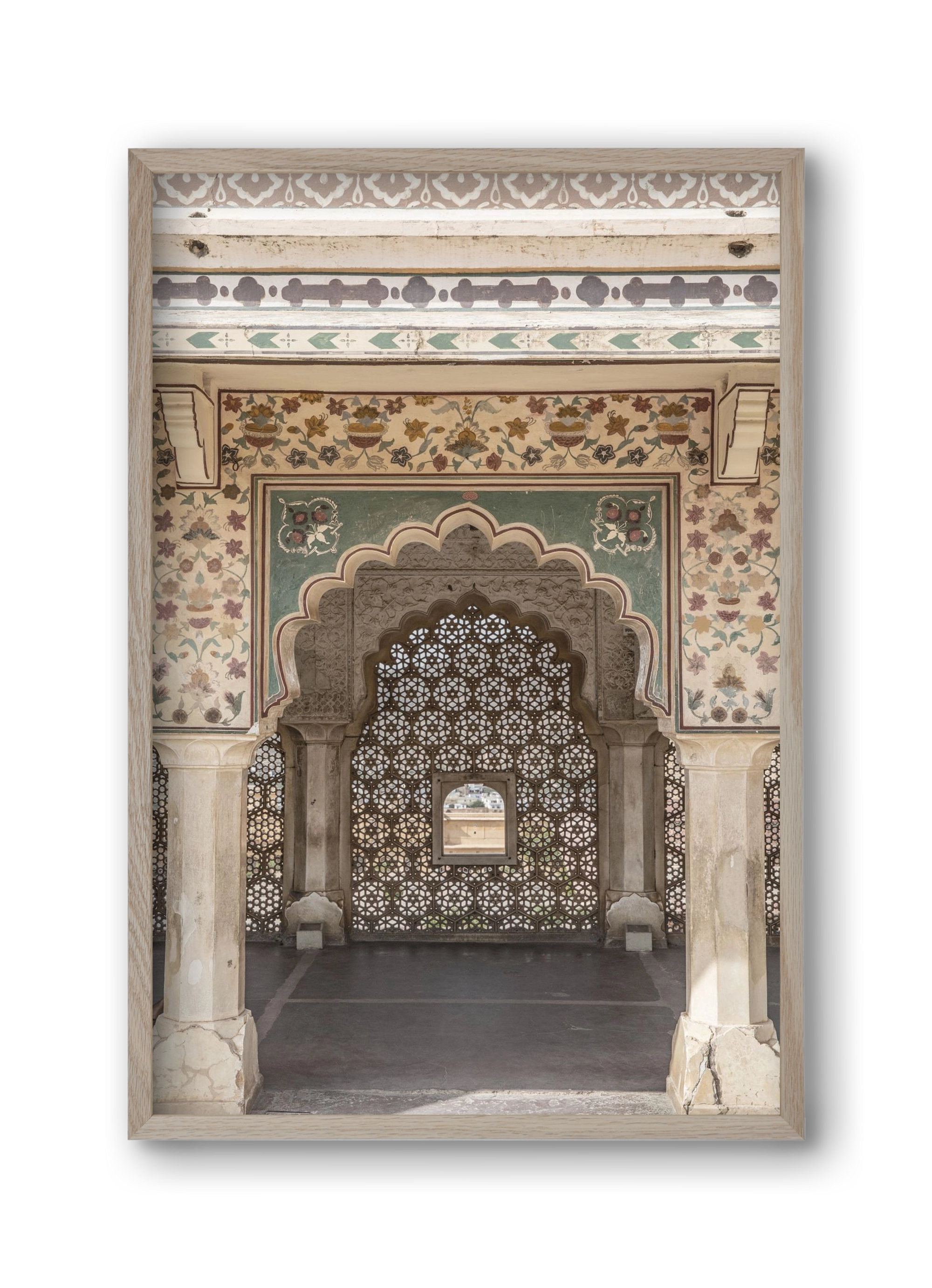 Desert palace, 30x45 cm (30x45 cm), Tölgy keret