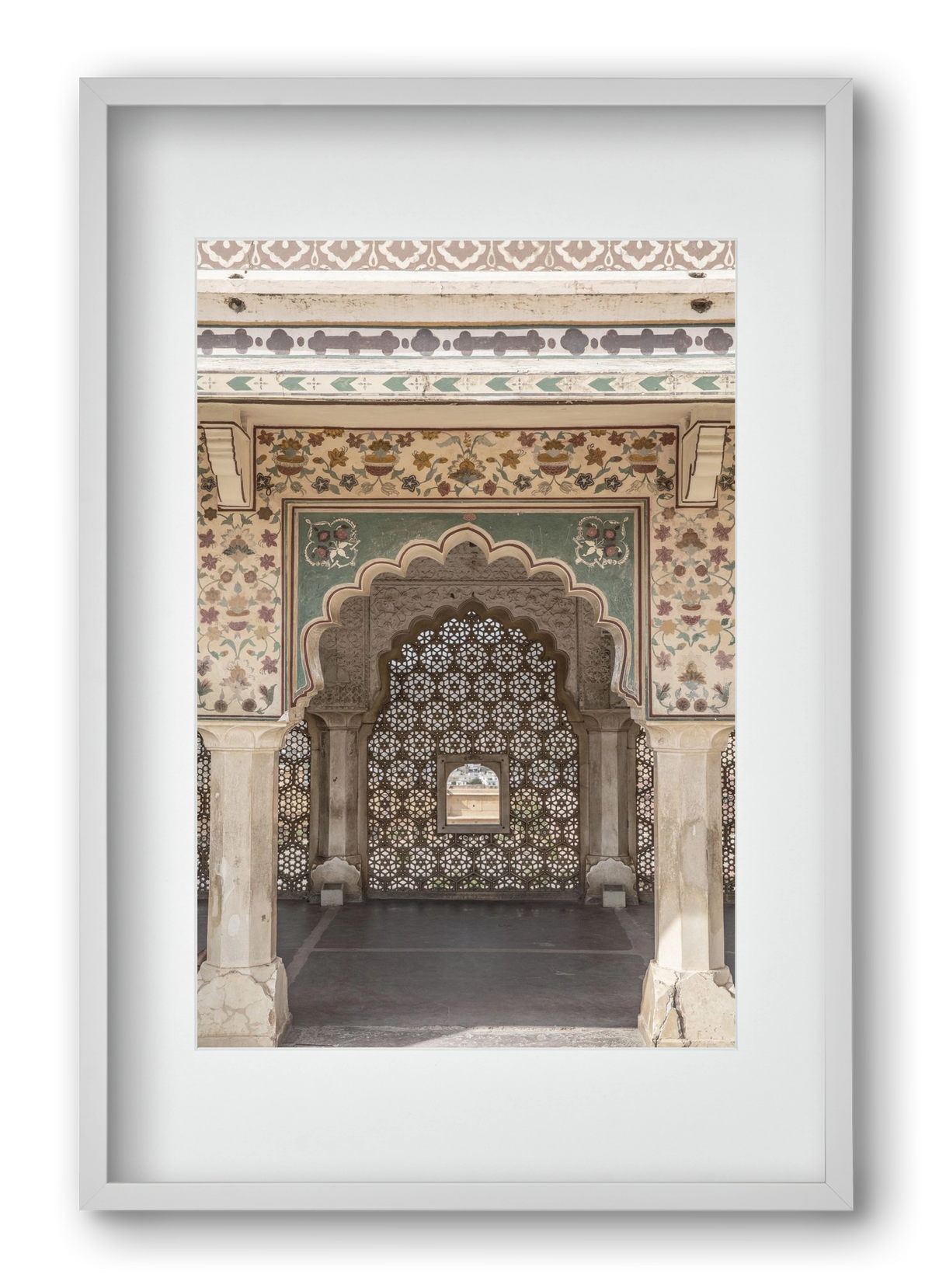 Desert palace, 40x60 cm (30x45 cm), Fehér keret, paszpartuval