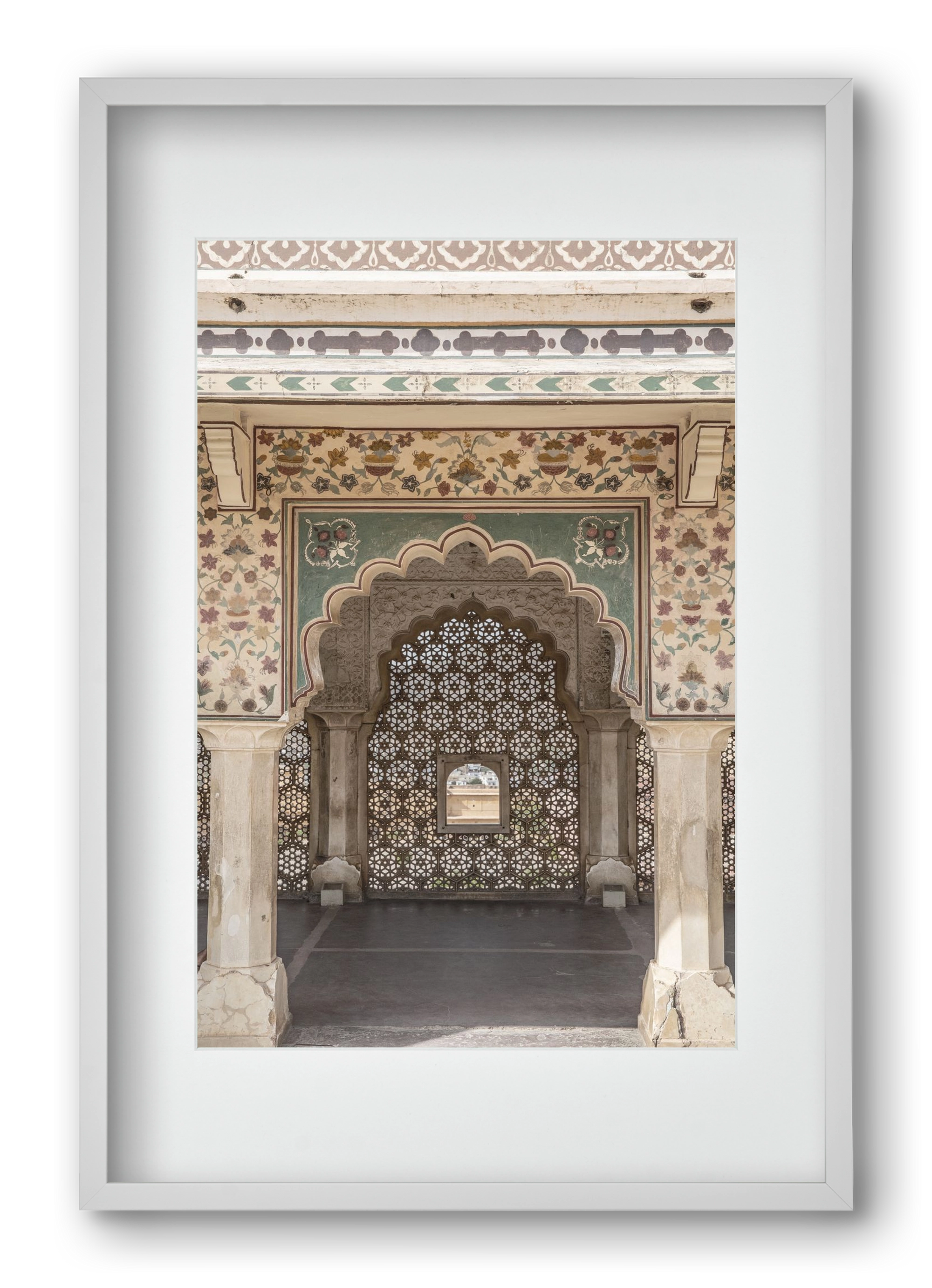 Desert palace, 40x60 cm (30x45 cm), Fehér keret, paszpartuval