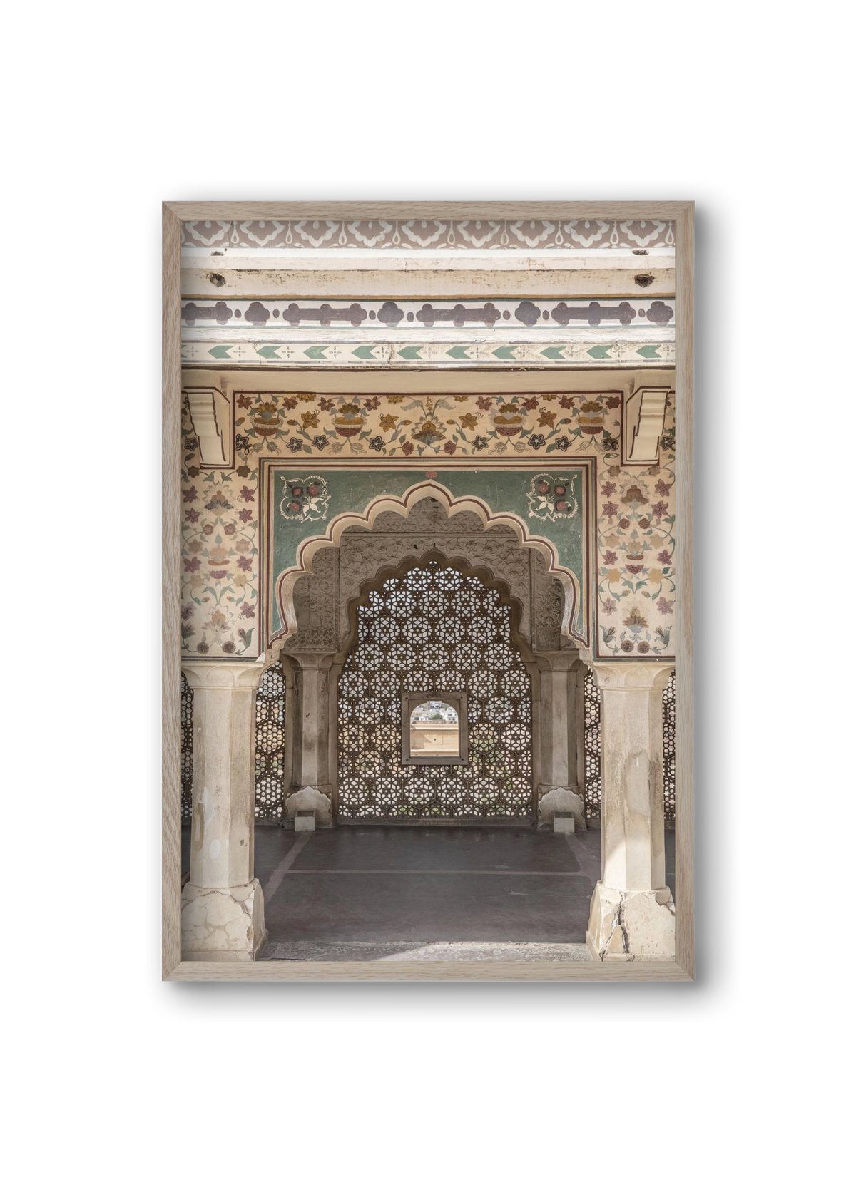 Desert palace, 20x30 cm (20x30 cm), Tölgy keret