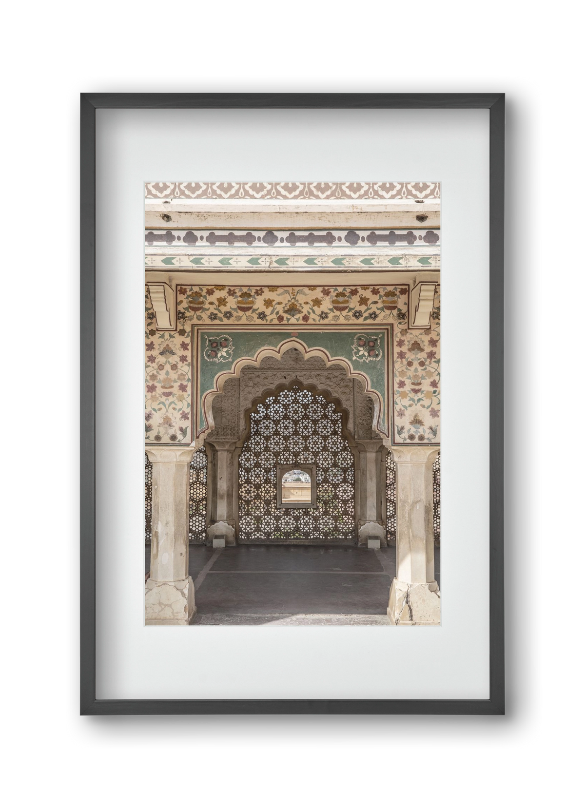 Desert palace, 30x45 cm (20x30 cm), Fekete keret, paszpartuval