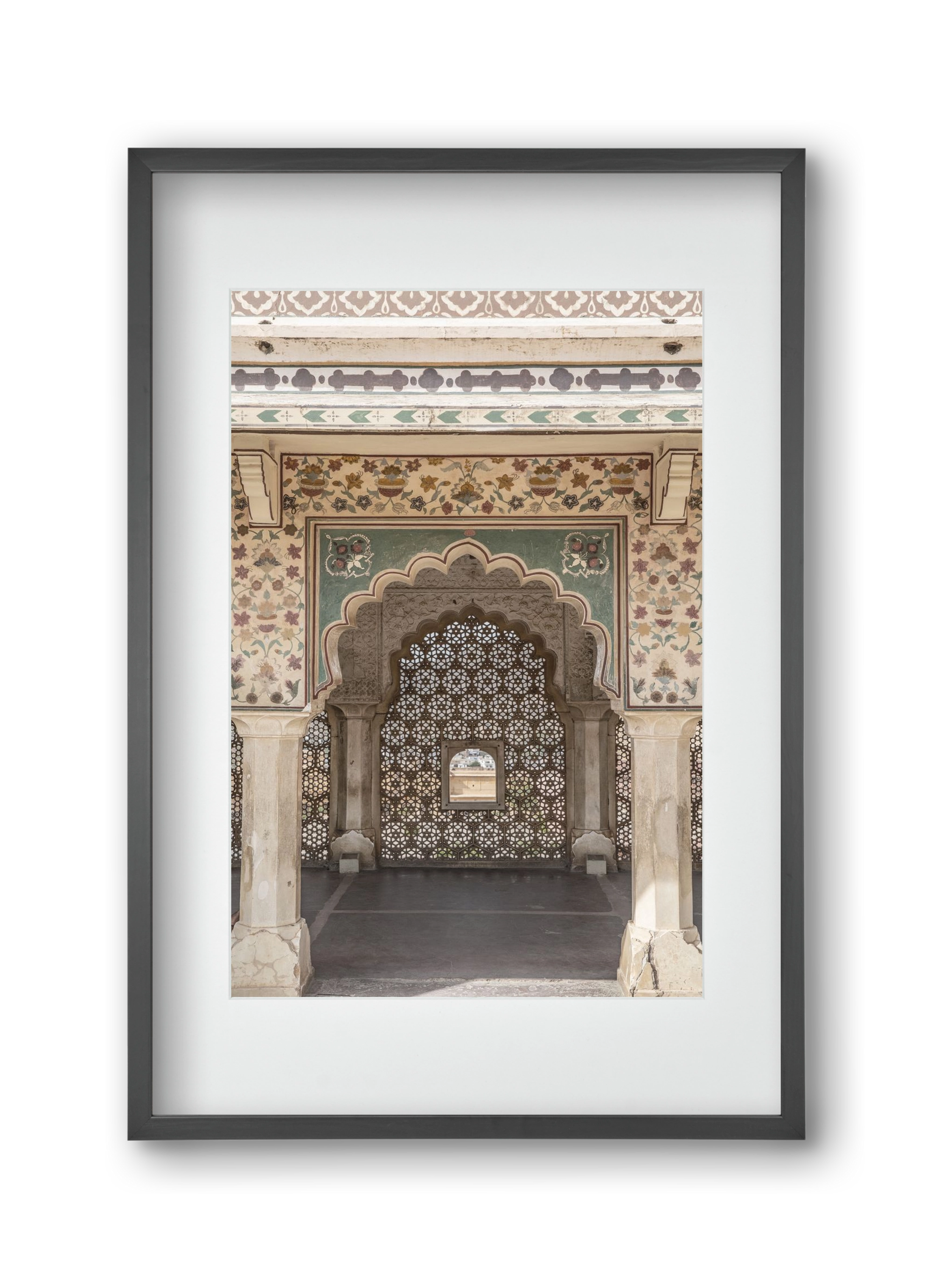 Desert palace, 30x45 cm (20x30 cm), Fekete keret, paszpartuval