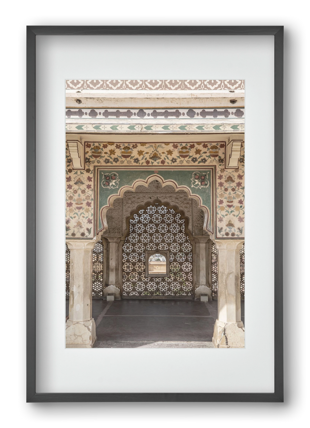 Desert palace, 40x60 cm (30x45 cm), Fekete keret, paszpartuval