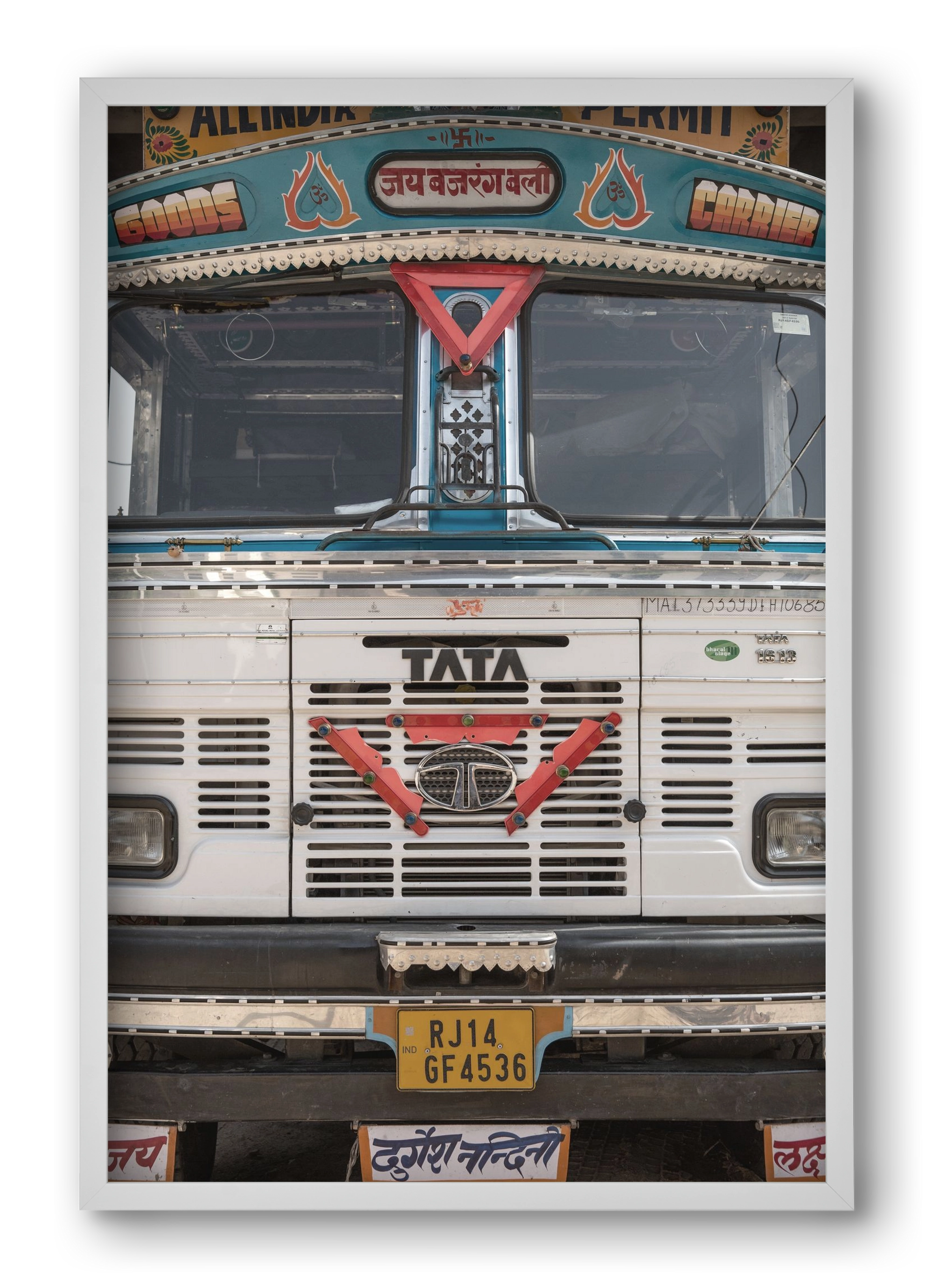 Dream carrier, 40x60 cm (40x60 cm), Fehér keret