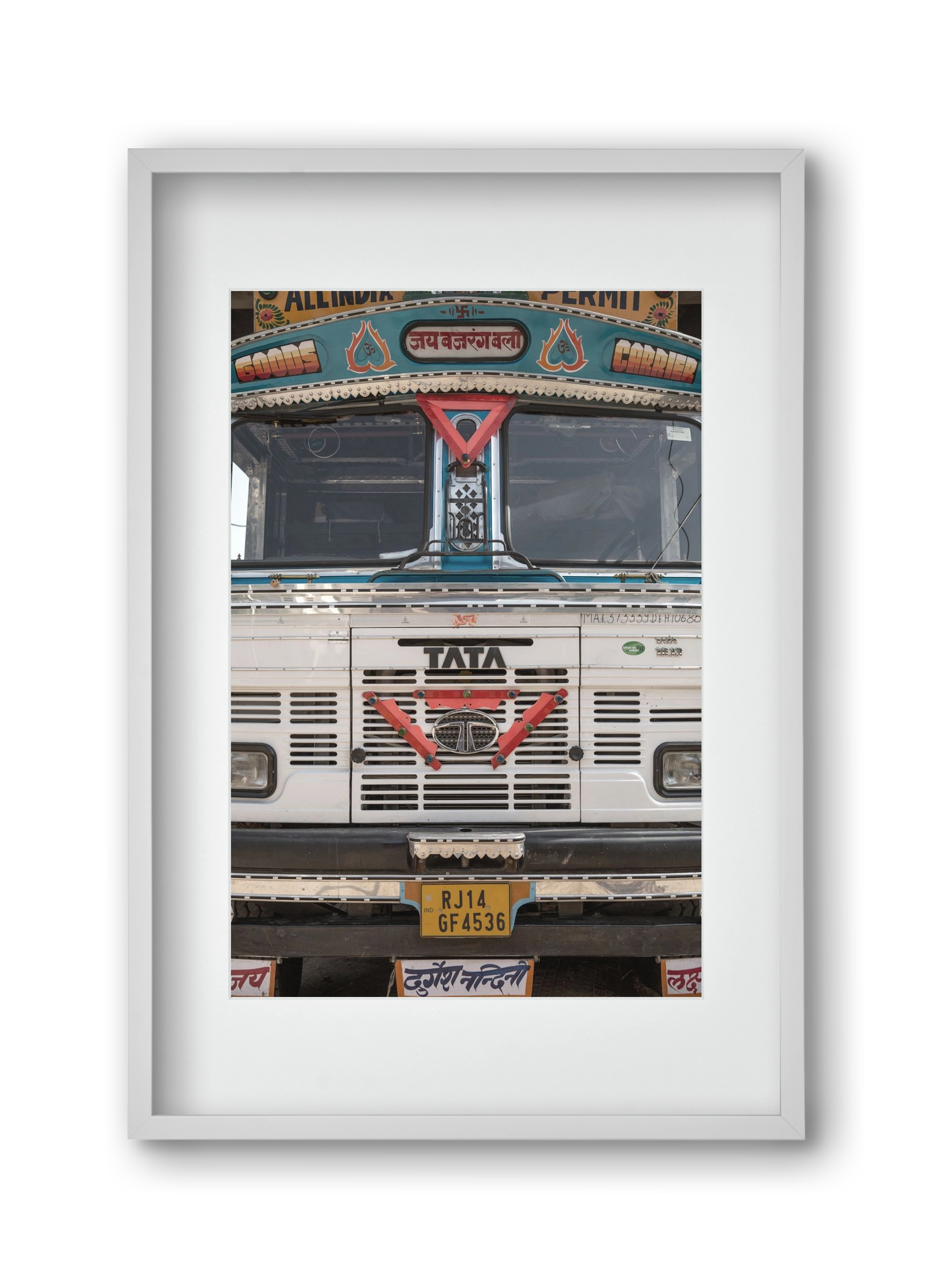 Dream carrier, 30x45 cm (20x30 cm), Fehér keret, paszpartuval