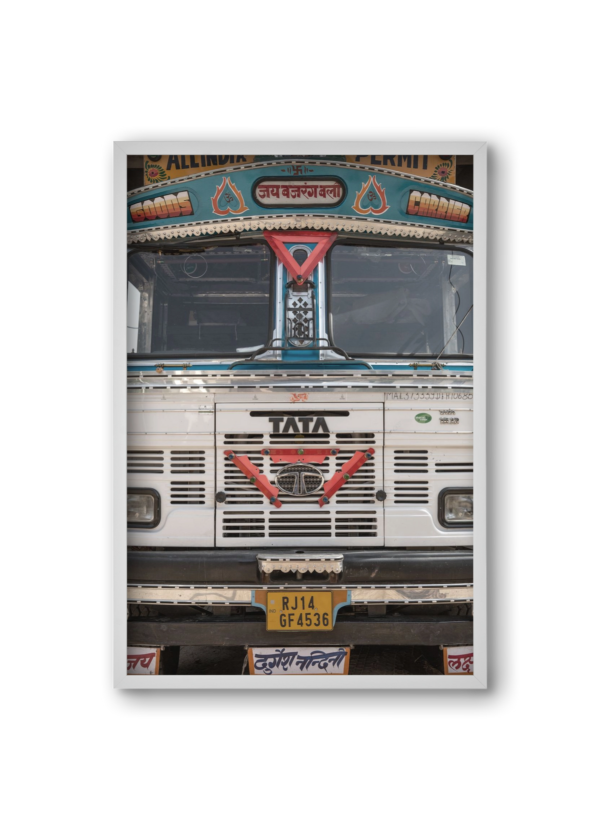 Dream carrier, 20x30 cm (20x30 cm), Fehér keret