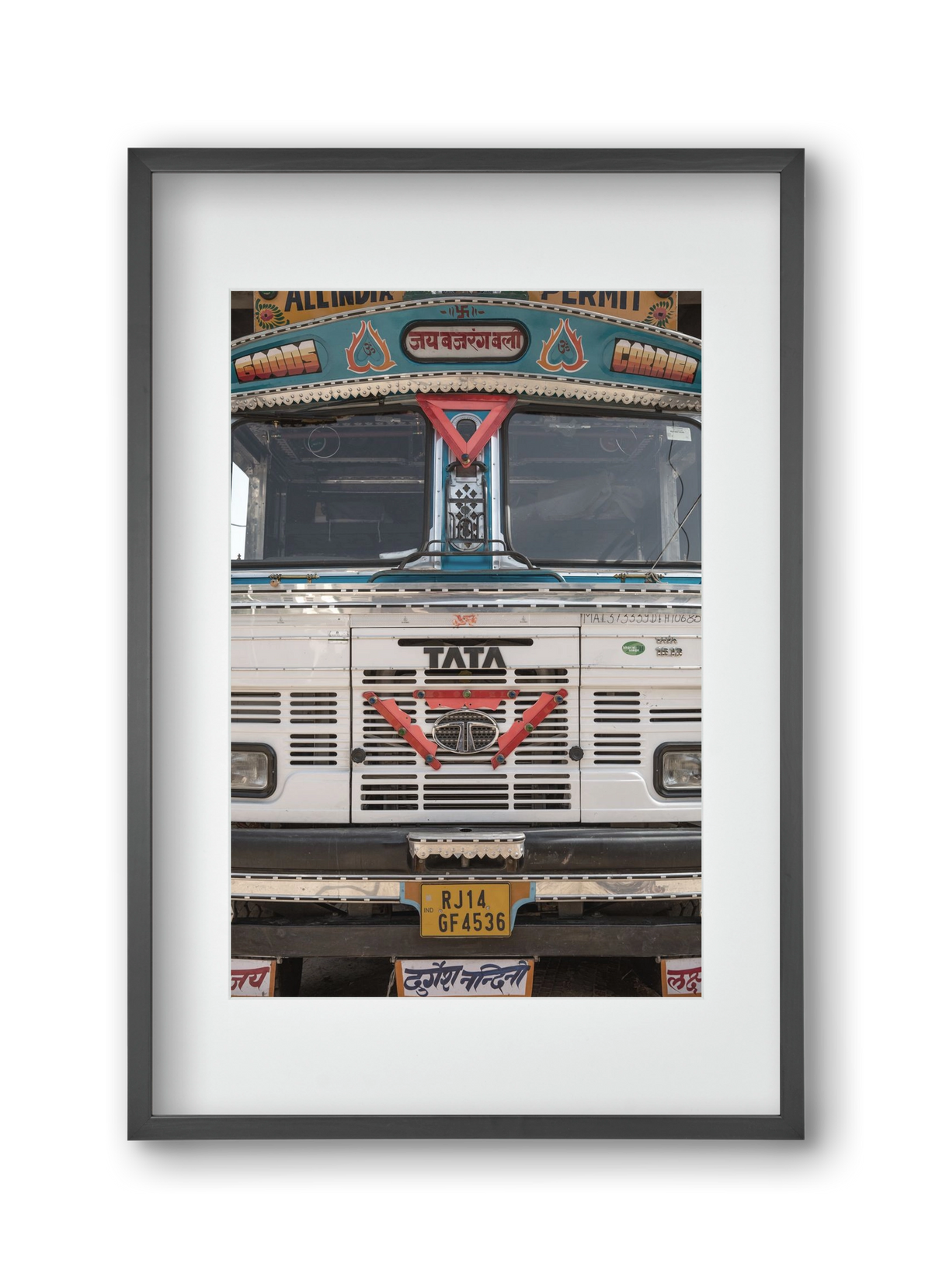 Dream carrier, 30x45 cm (20x30 cm), Fekete keret, paszpartuval