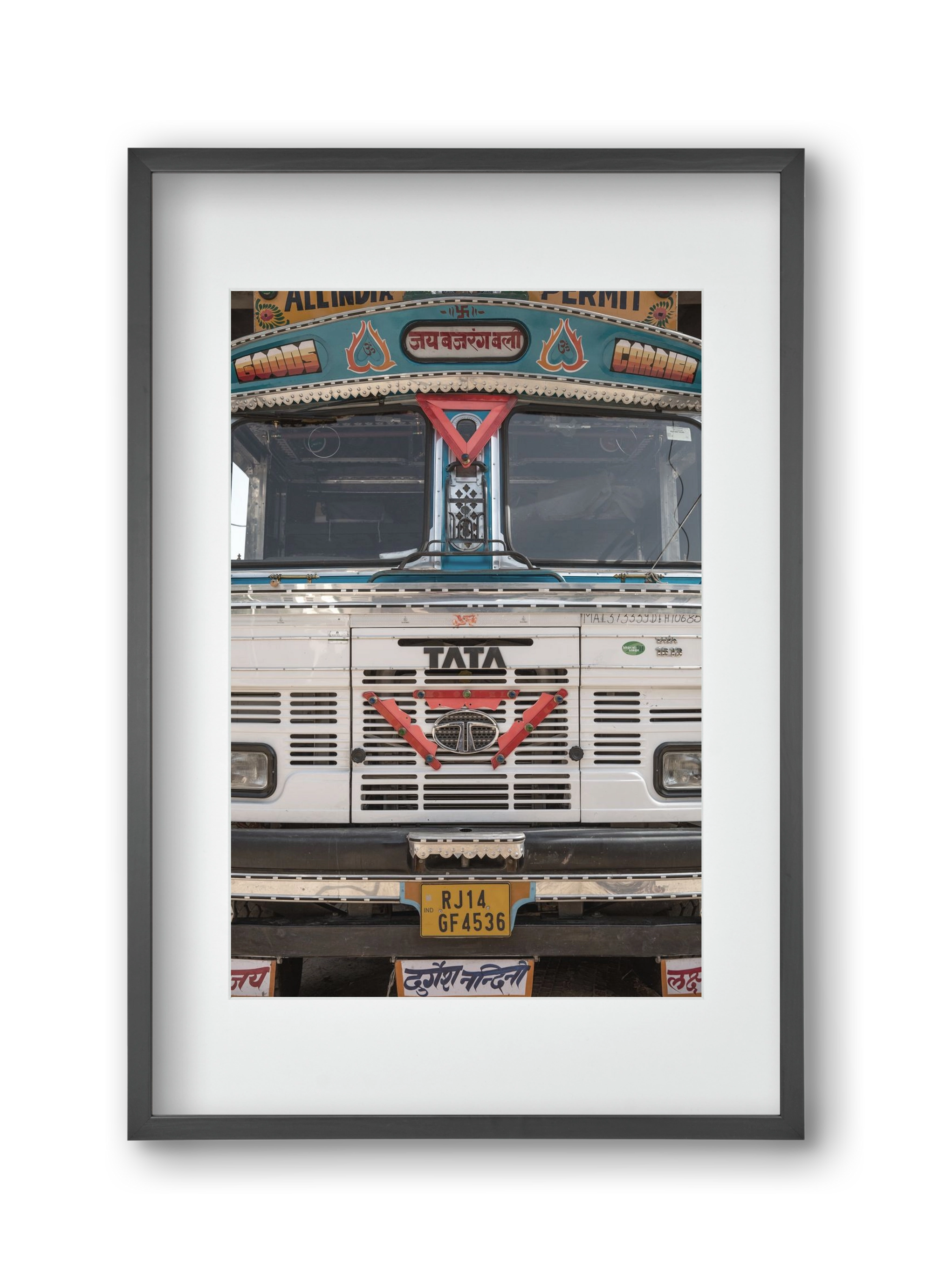 Dream carrier, 30x45 cm (20x30 cm), Fekete keret, paszpartuval