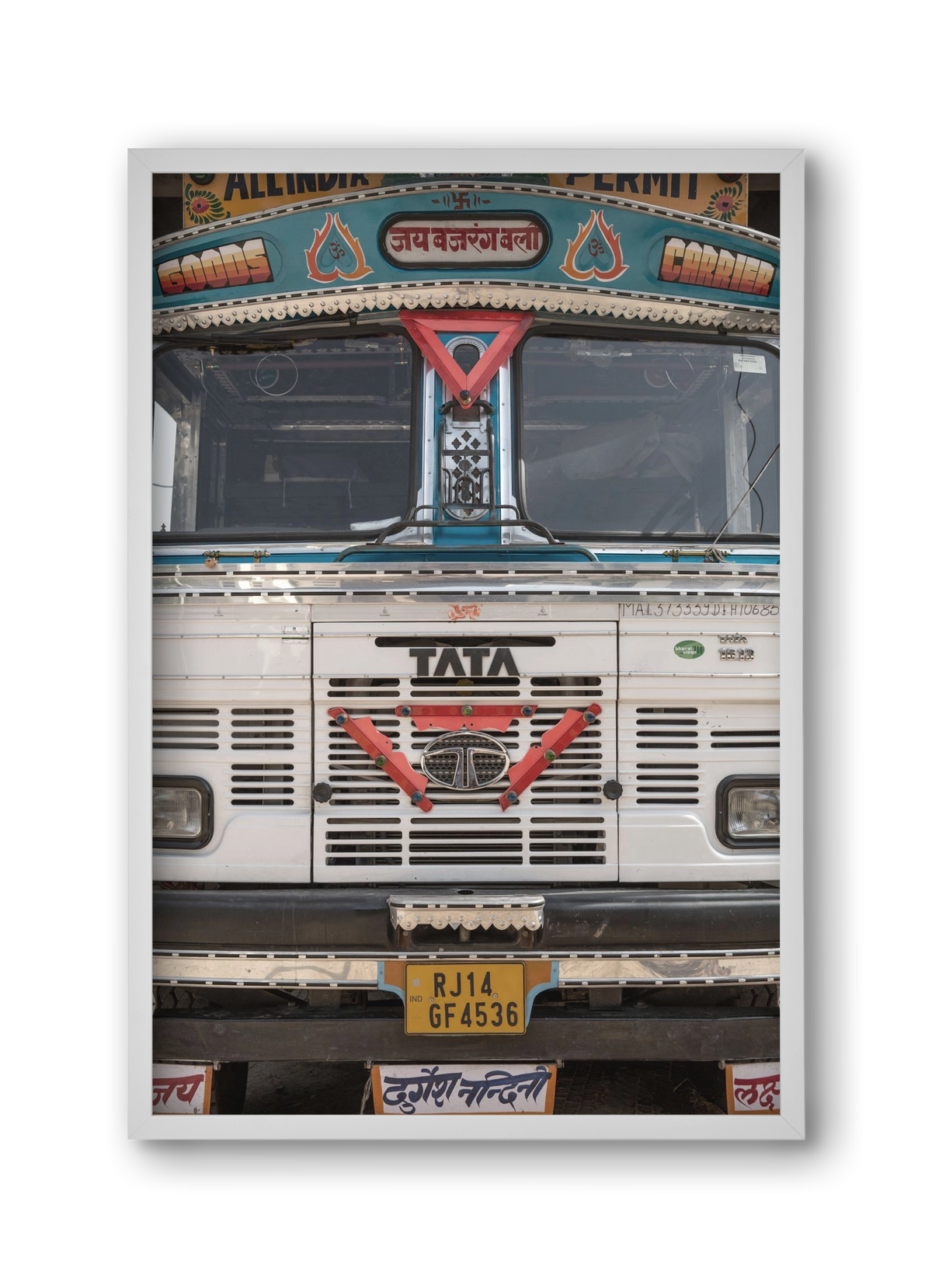 Dream carrier, 30x45 cm (30x45 cm), Fehér keret