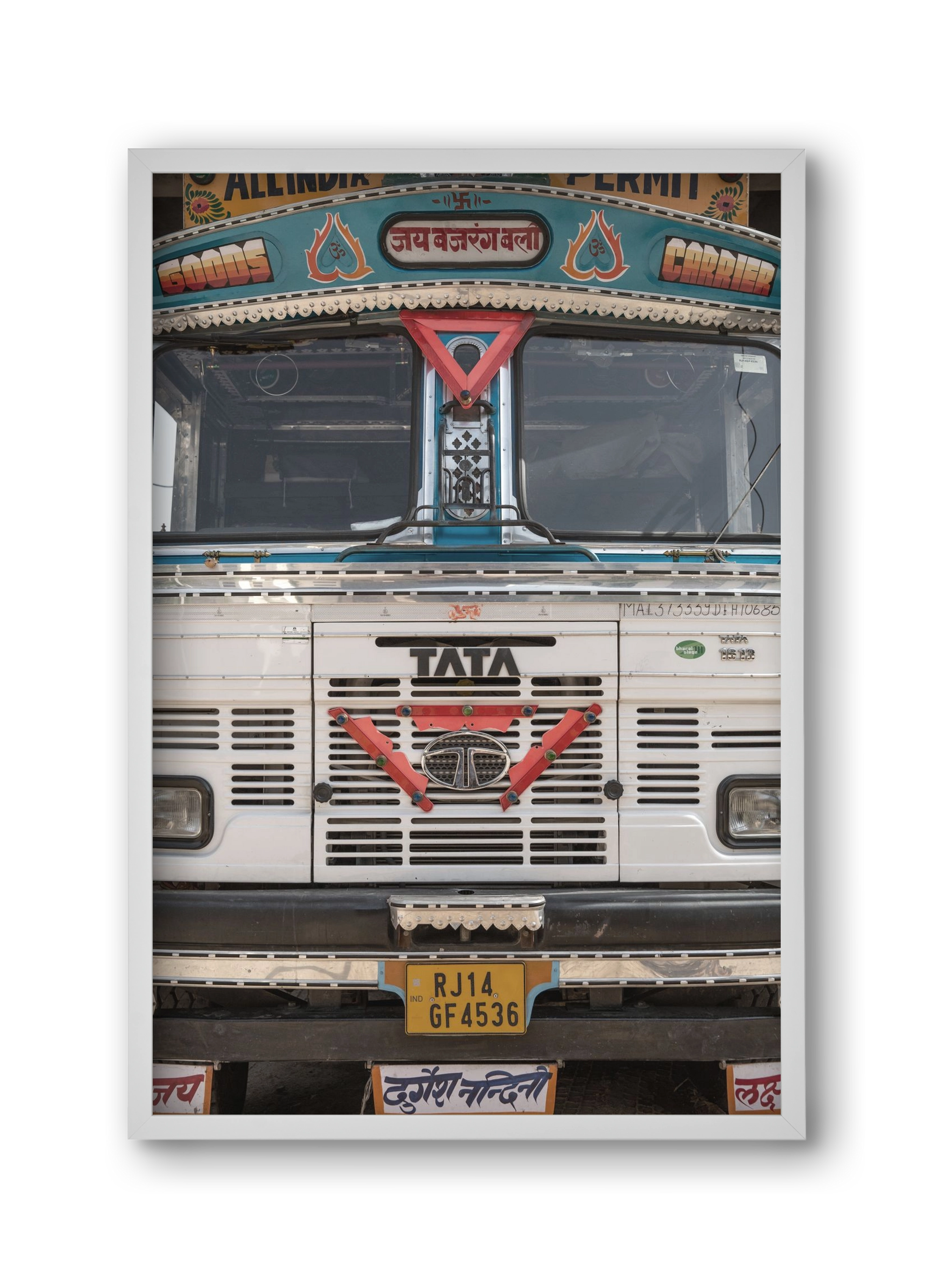 Dream carrier, 30x45 cm (30x45 cm), Fehér keret