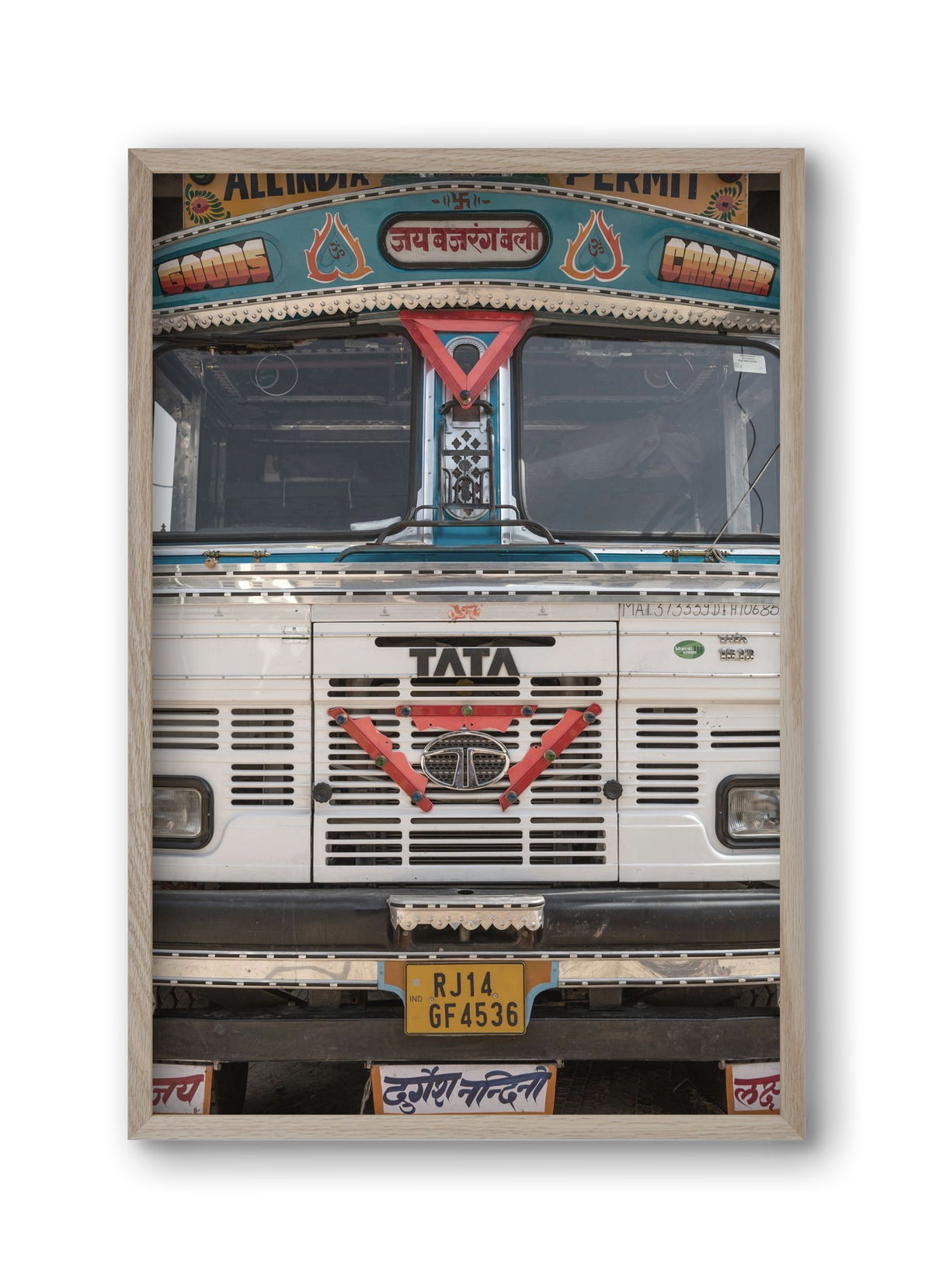 Dream carrier, 30x45 cm (30x45 cm), Tölgy keret