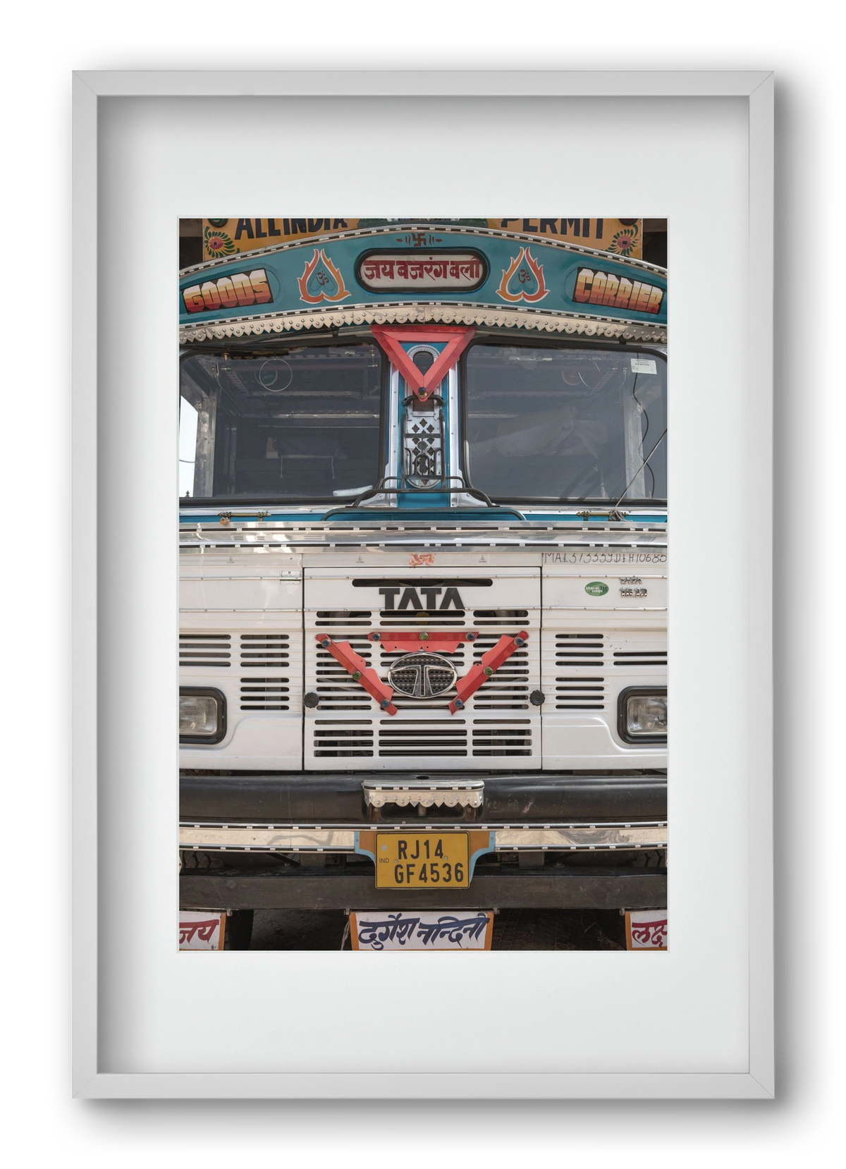 Dream carrier, 40x60 cm (30x45 cm), Fehér keret, paszpartuval