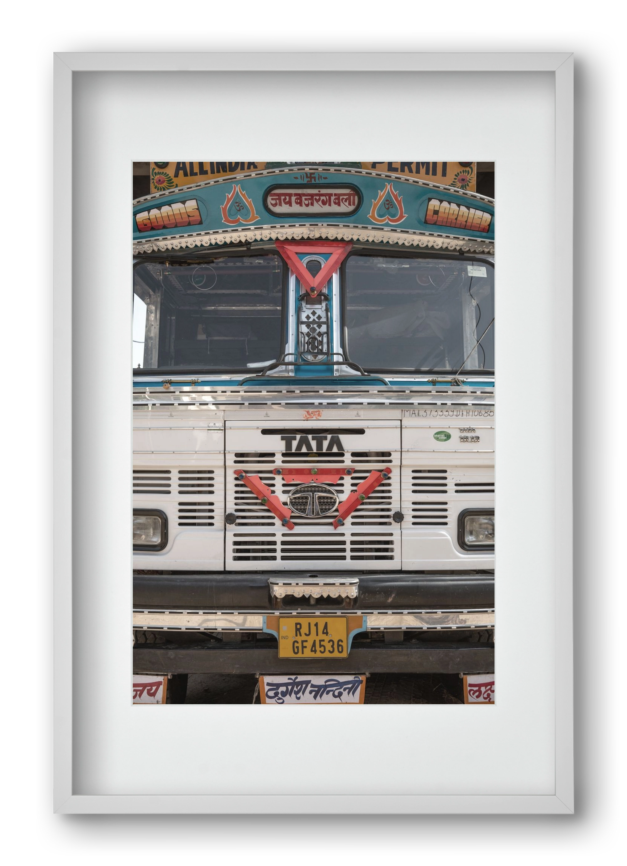 Dream carrier, 40x60 cm (30x45 cm), Fehér keret, paszpartuval