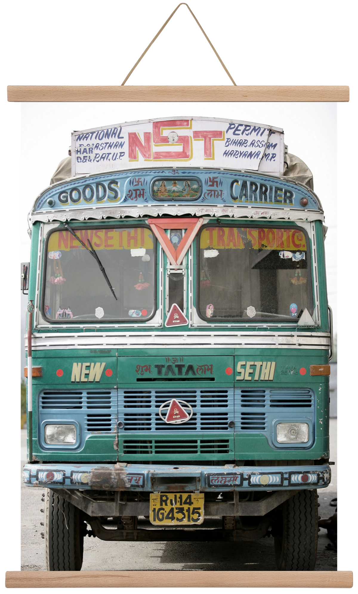 Dream transporter, 40x60 cm (40x60 cm), Tölgy akasztó