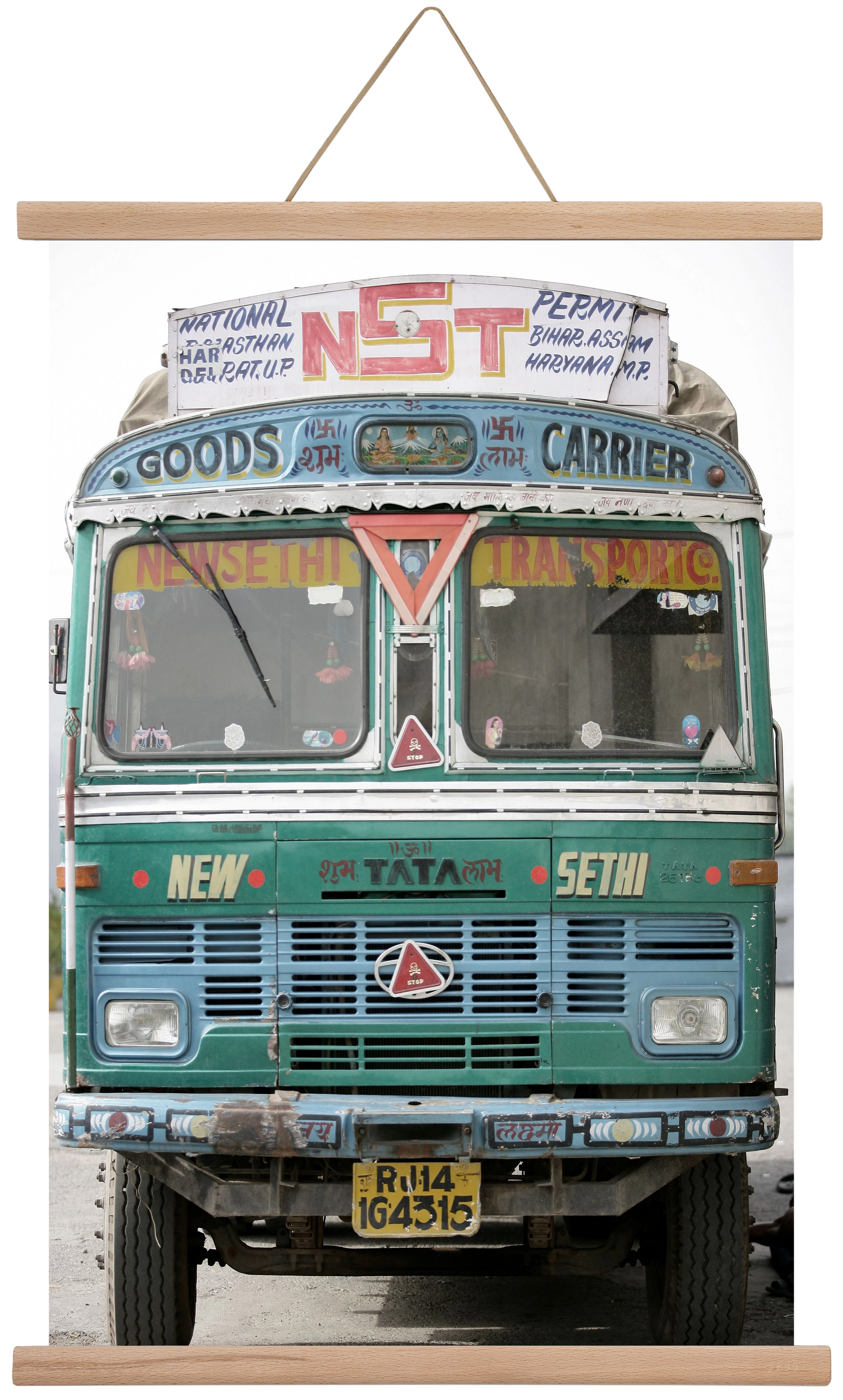 Dream transporter, 40x60 cm (40x60 cm), Tölgy akasztó