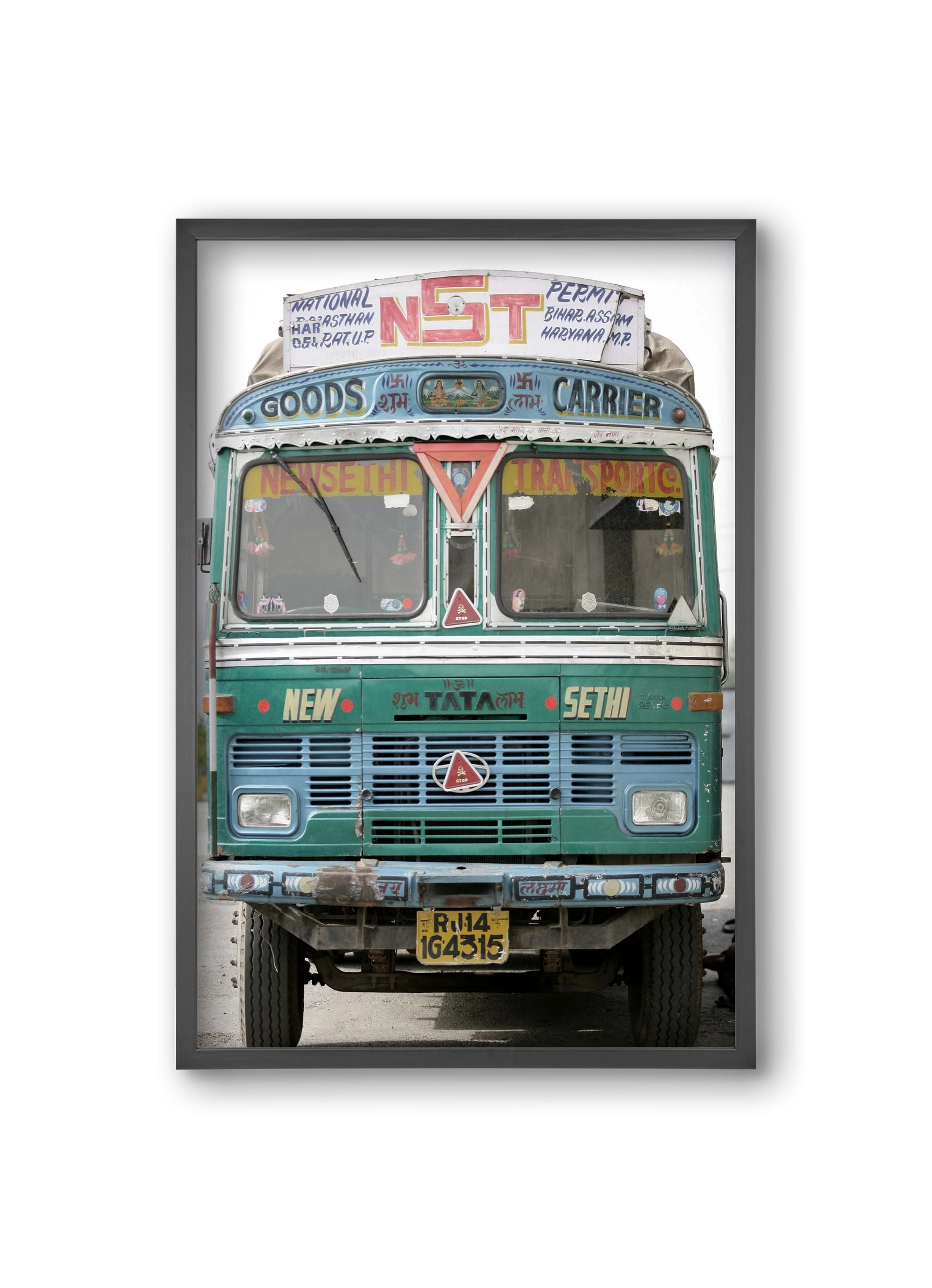 Dream transporter, 20x30 cm (20x30 cm), Fekete keret