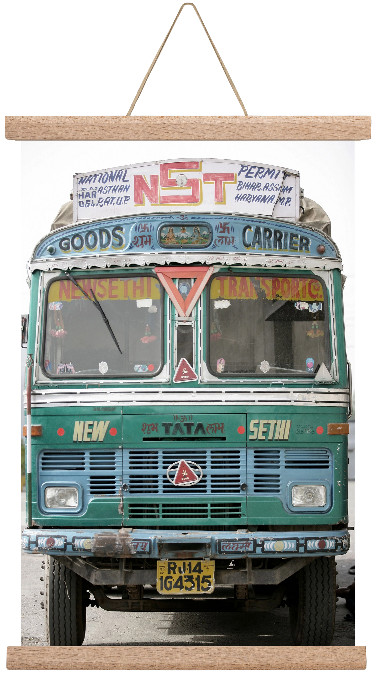 Dream transporter, 30x45 cm (30x45 cm), Tölgy akasztó