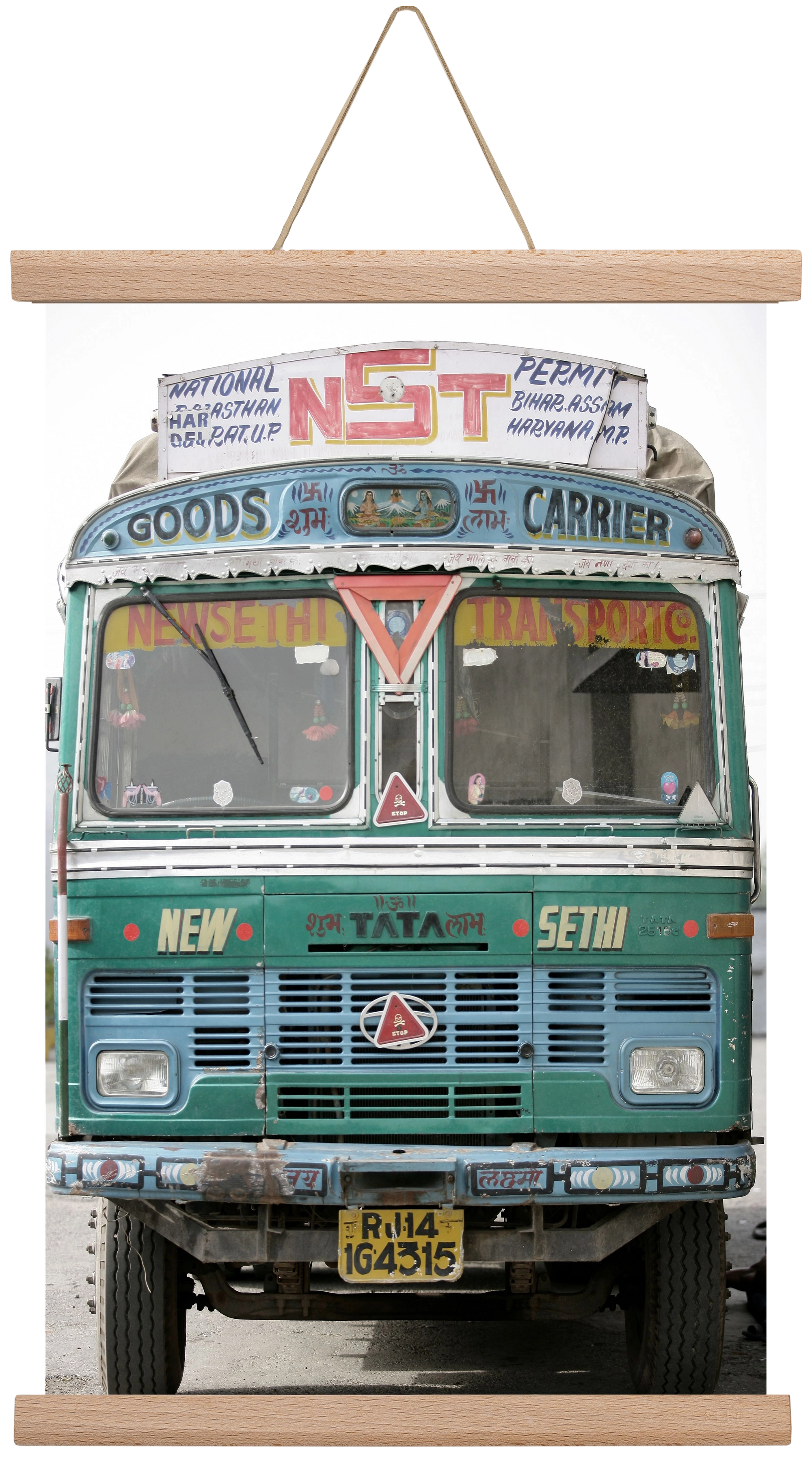 Dream transporter, 30x45 cm (30x45 cm), Tölgy akasztó