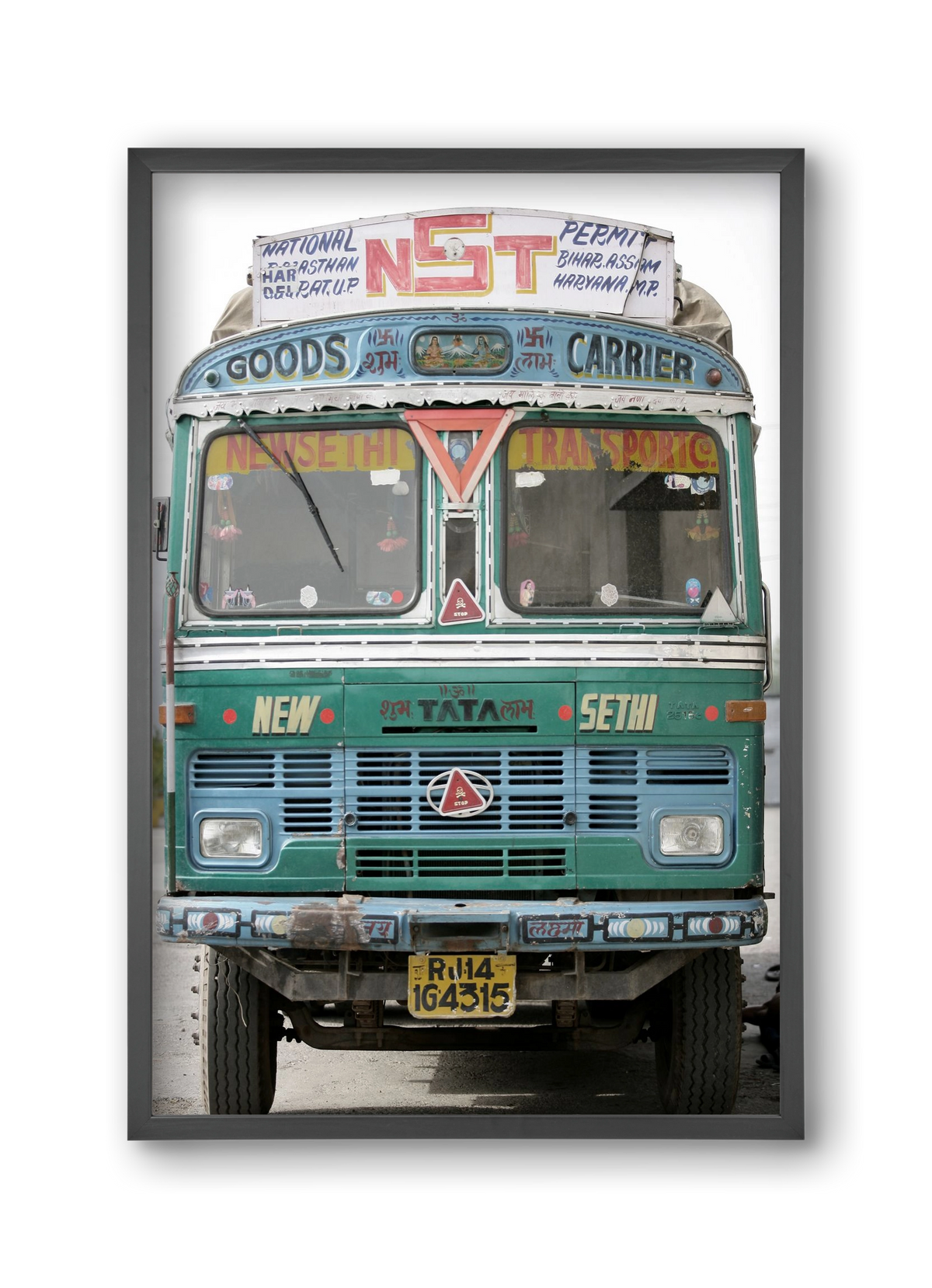 Dream transporter, 30x45 cm (30x45 cm), Fekete keret