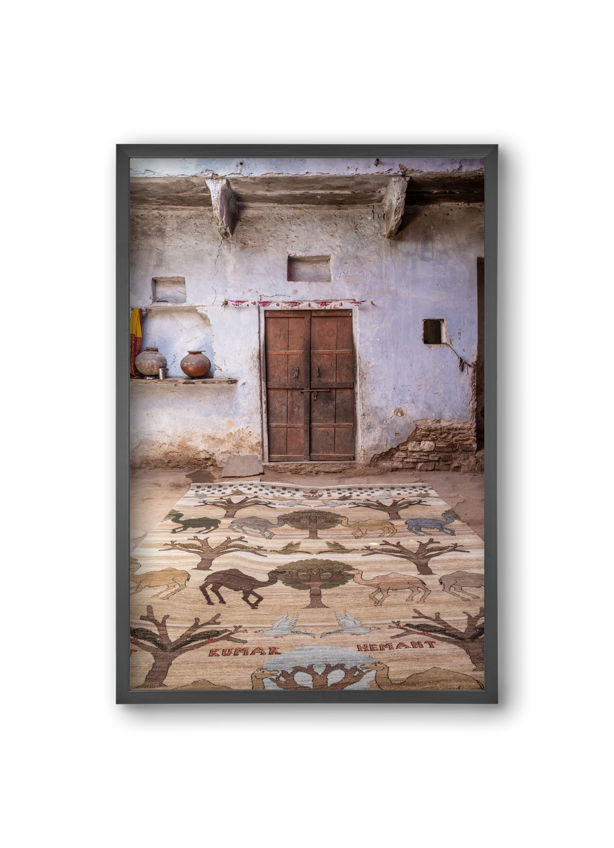 Magic carpet, 20x30 cm (20x30 cm), Fekete keret