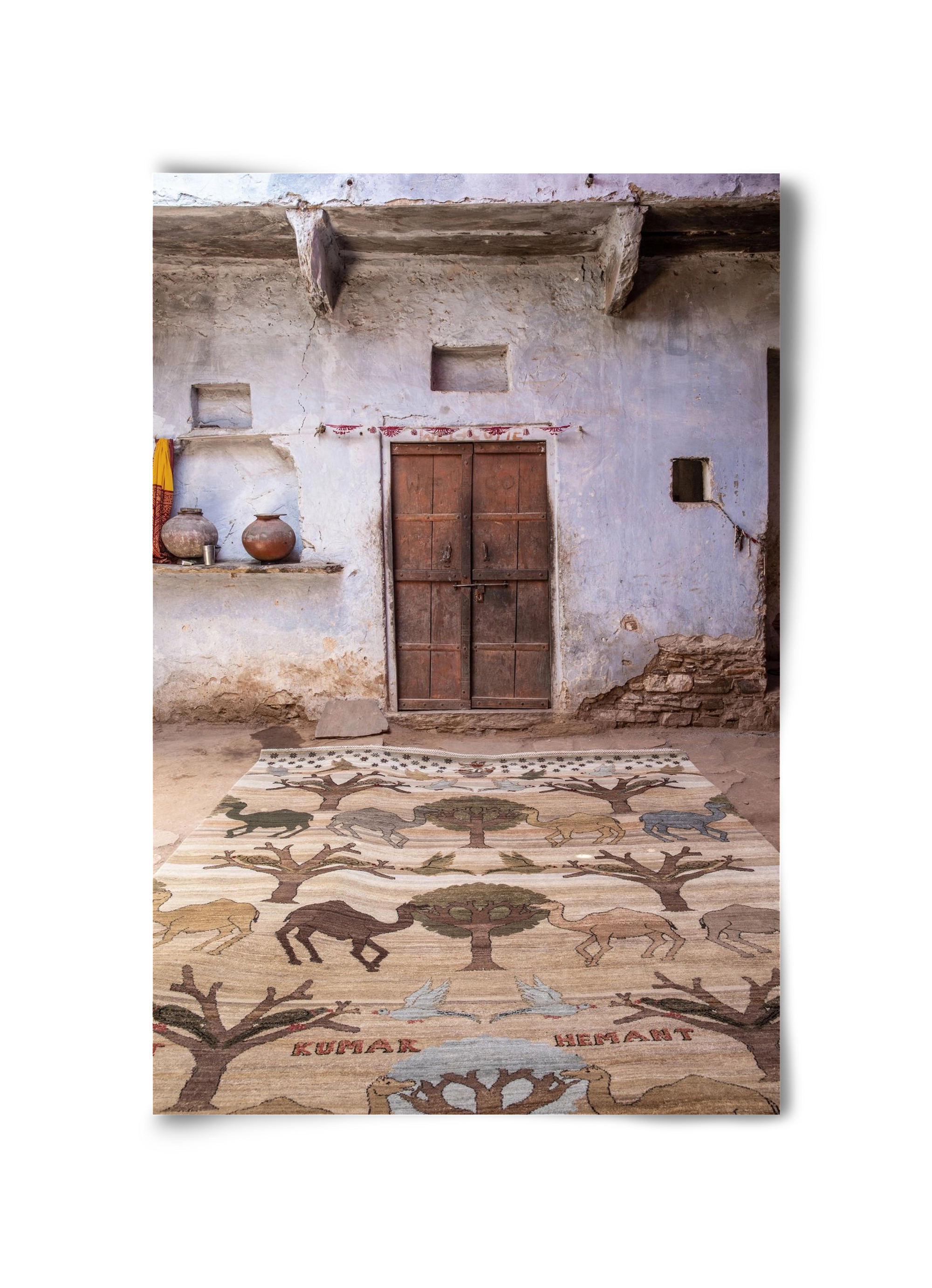 Magic carpet, 30x45 cm, Keret nélkül