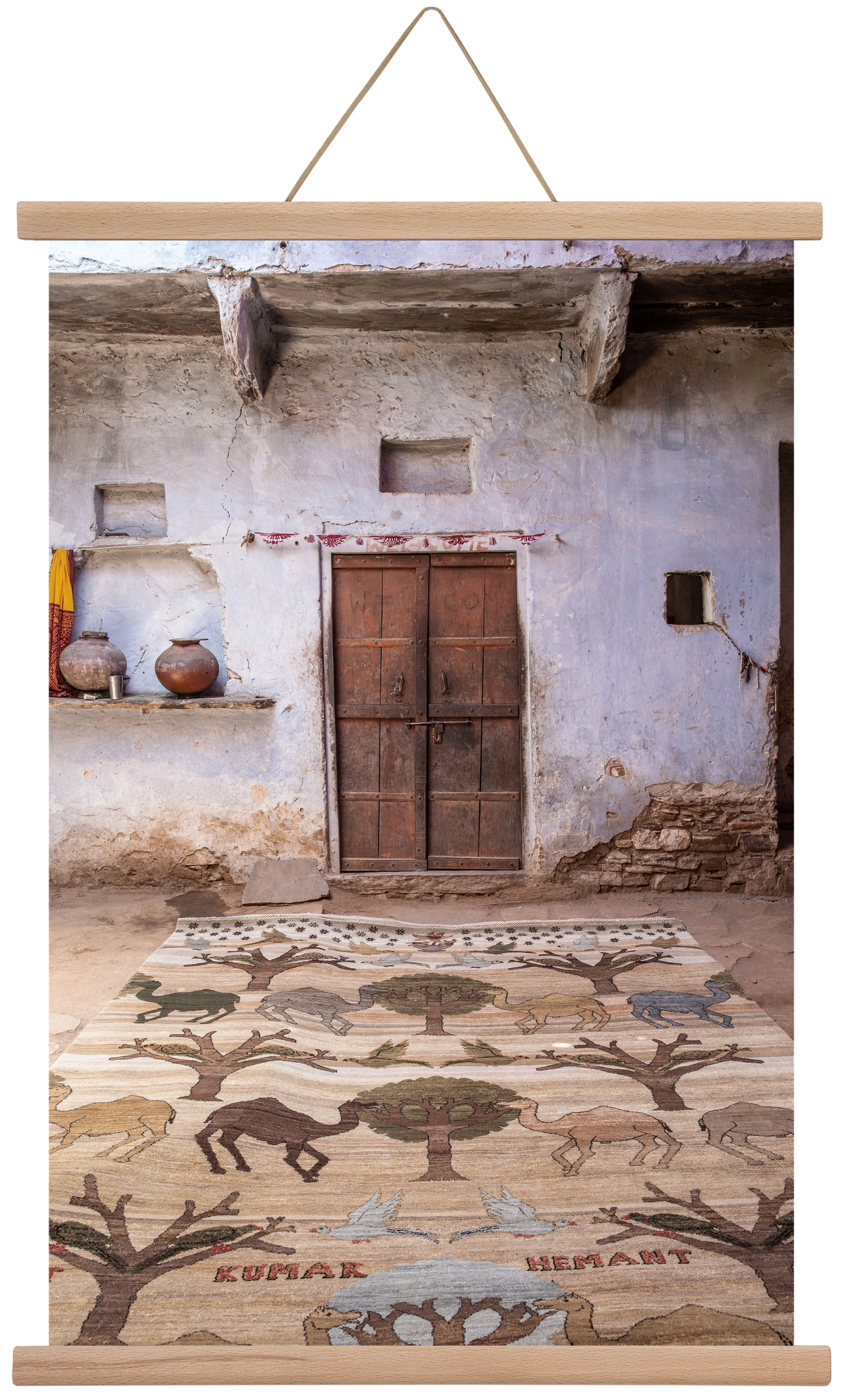 Magic carpet, 40x60 cm (40x60 cm), Tölgy akasztó