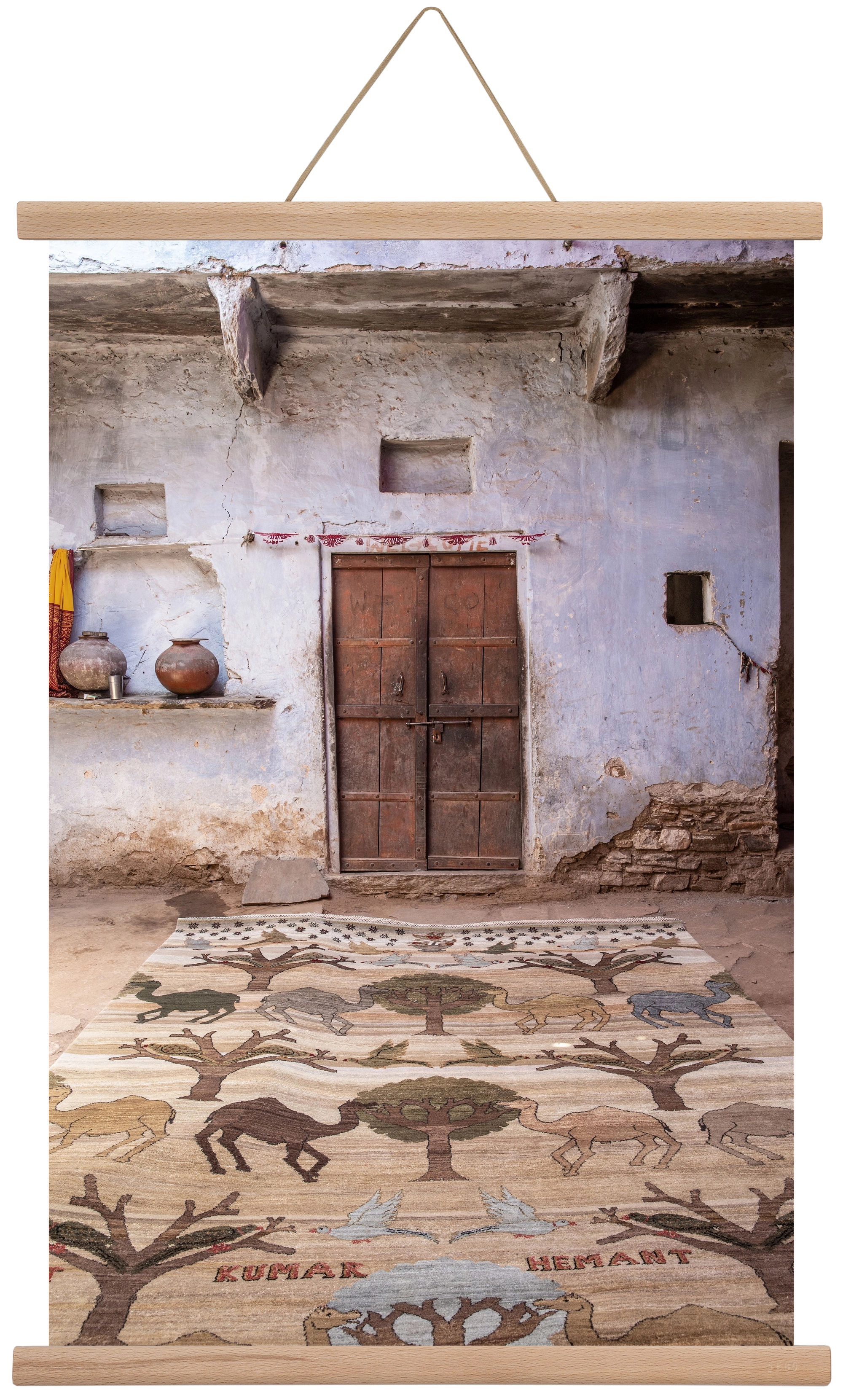 Magic carpet, 40x60 cm (40x60 cm), Tölgy akasztó