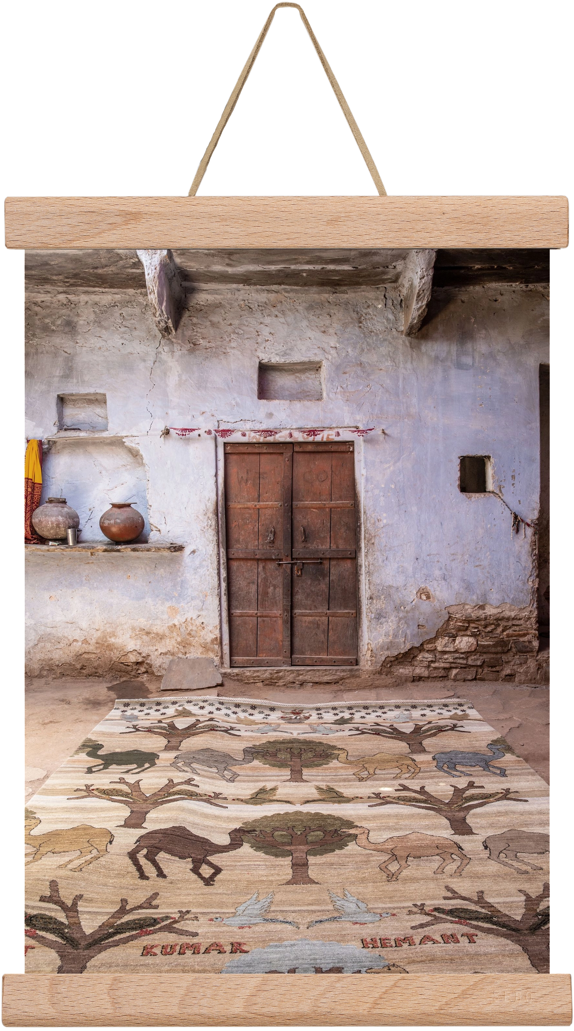 Magic carpet, 20x30 cm (20x30 cm), Tölgy akasztó