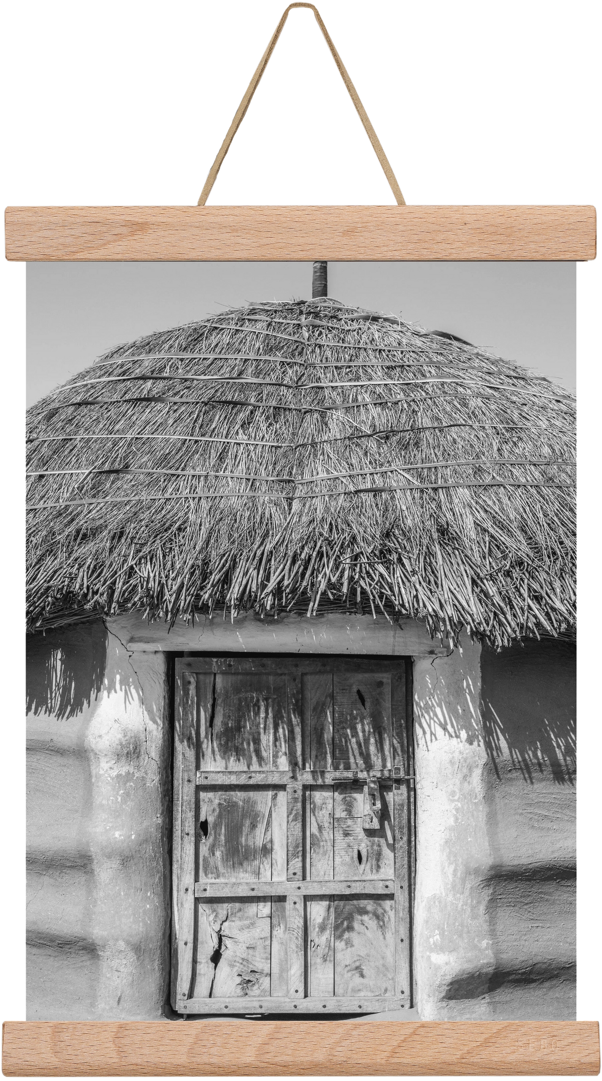 mud hut, 20x30 cm (20x30 cm), Tölgy akasztó