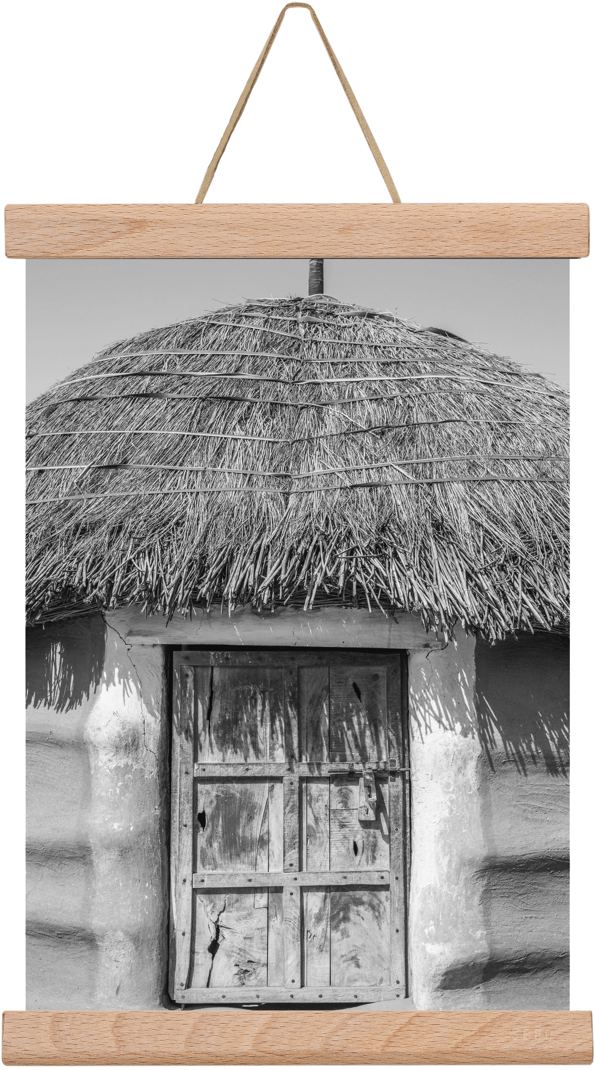 mud hut, 20x30 cm (20x30 cm), Tölgy akasztó