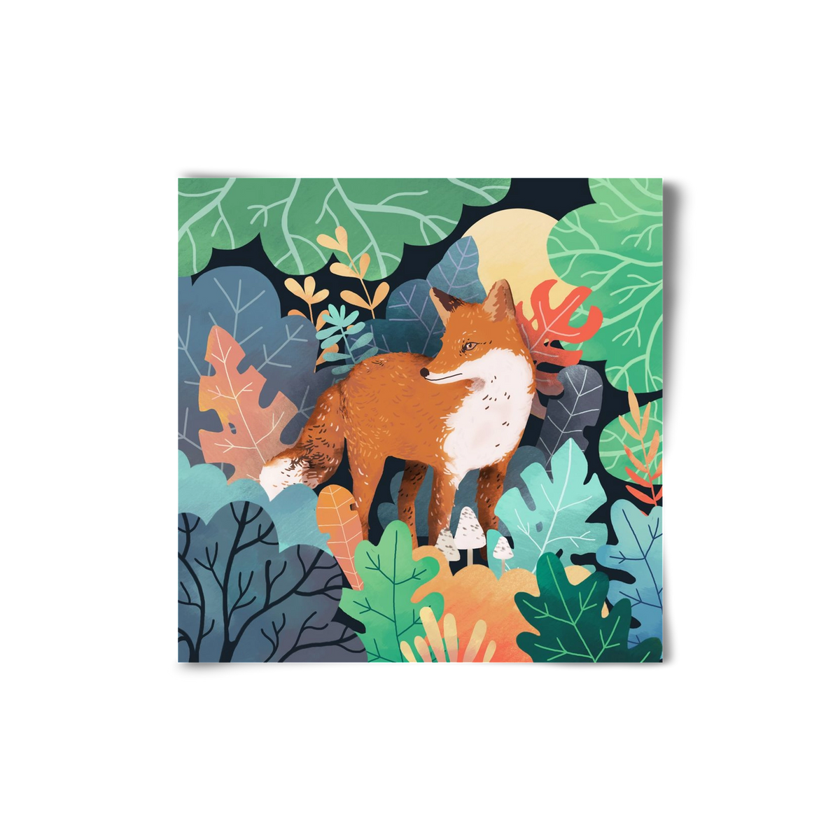 Mágikus Erdő, 20x20 cm, Keret nélkül