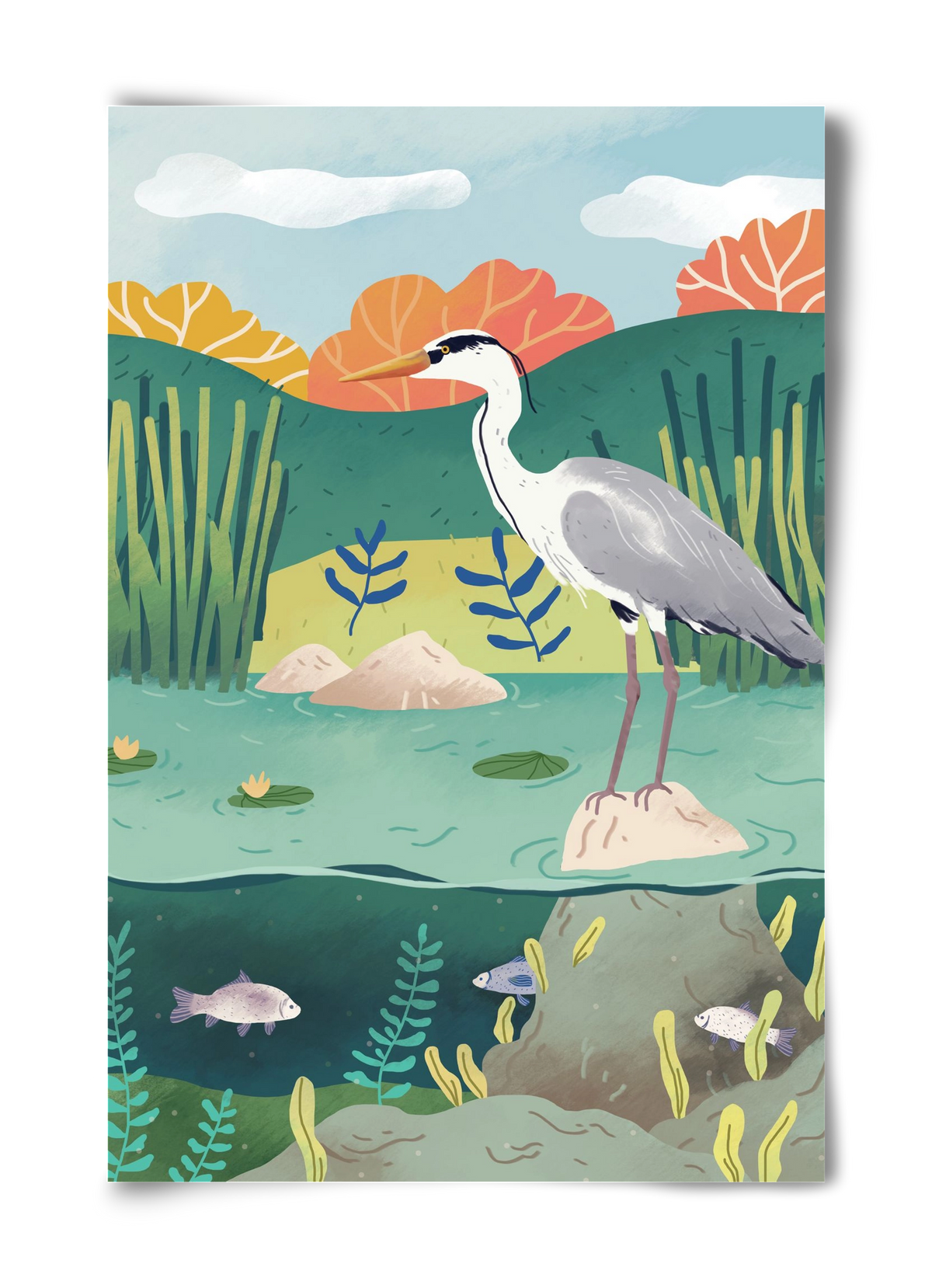 Harmónia, 40x60 cm, Keret nélkül