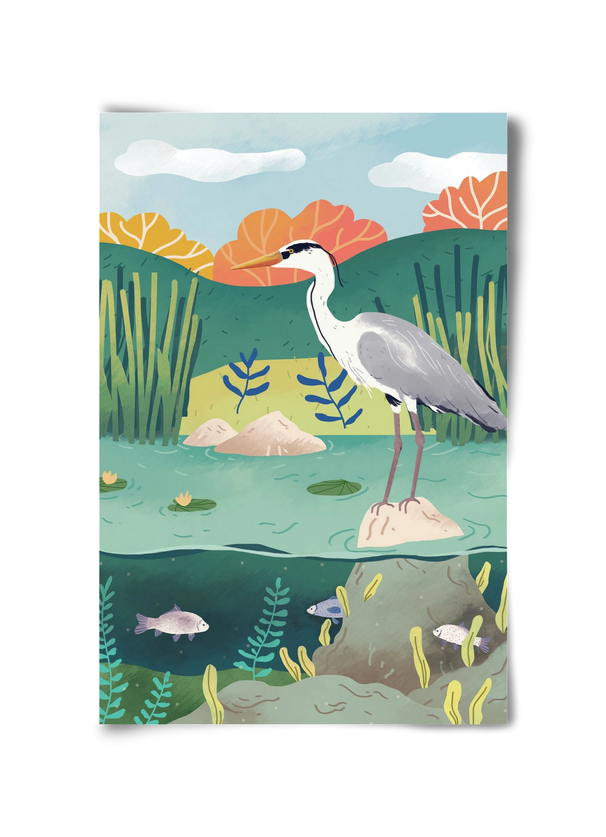 Harmónia, 30x45 cm, Keret nélkül