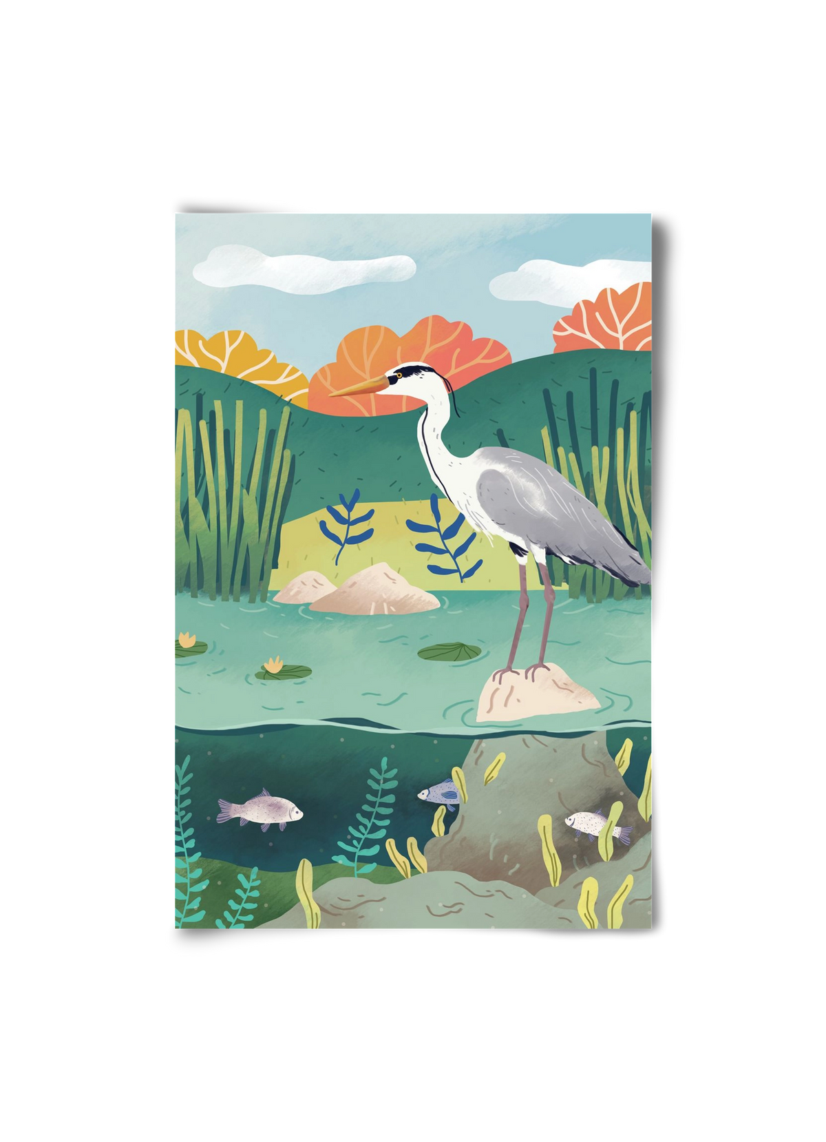 Harmónia, 20x30 cm, Keret nélkül